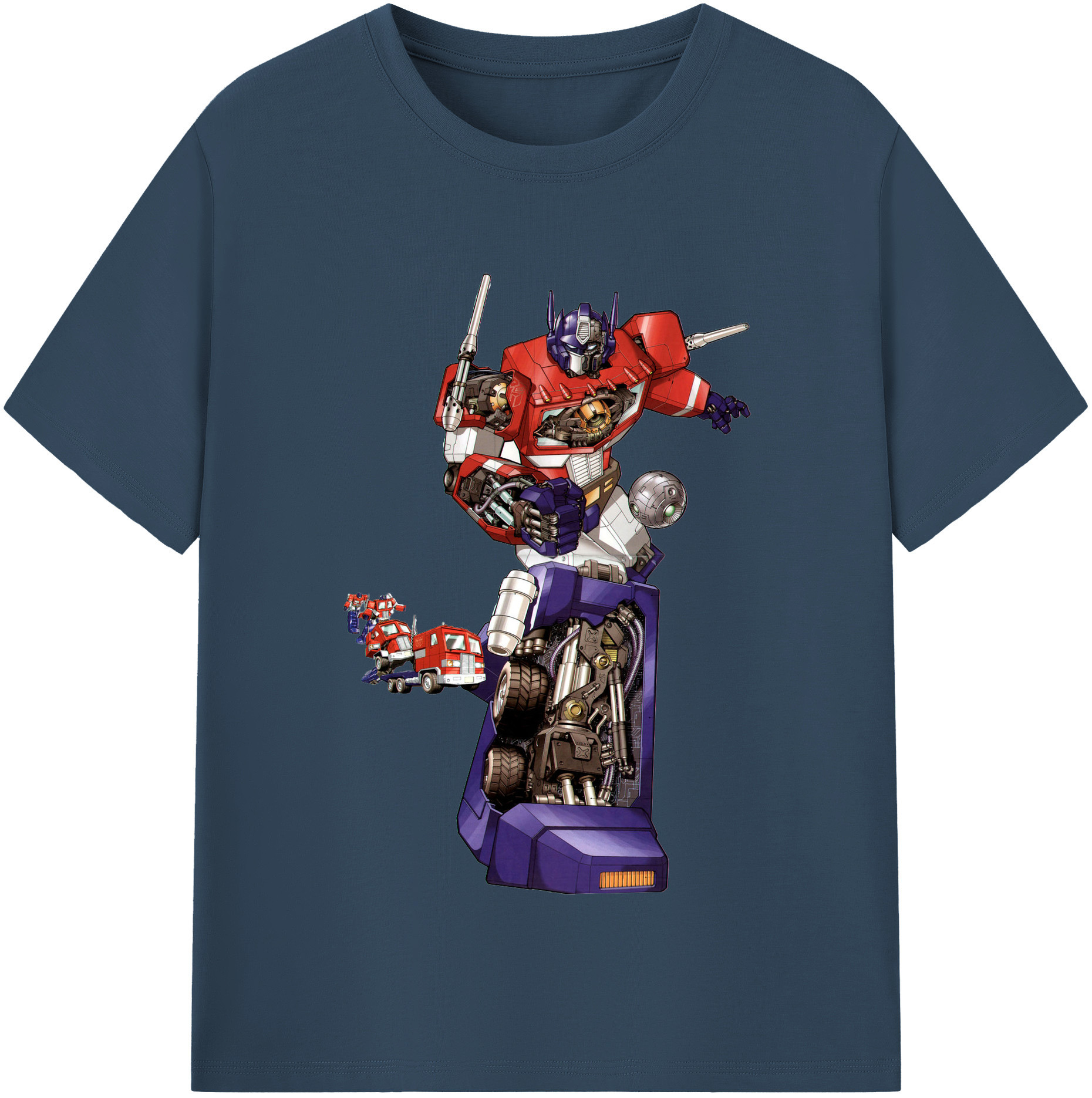 （画像用）  レディースカジュアルプリントTシャツ（綿100％）