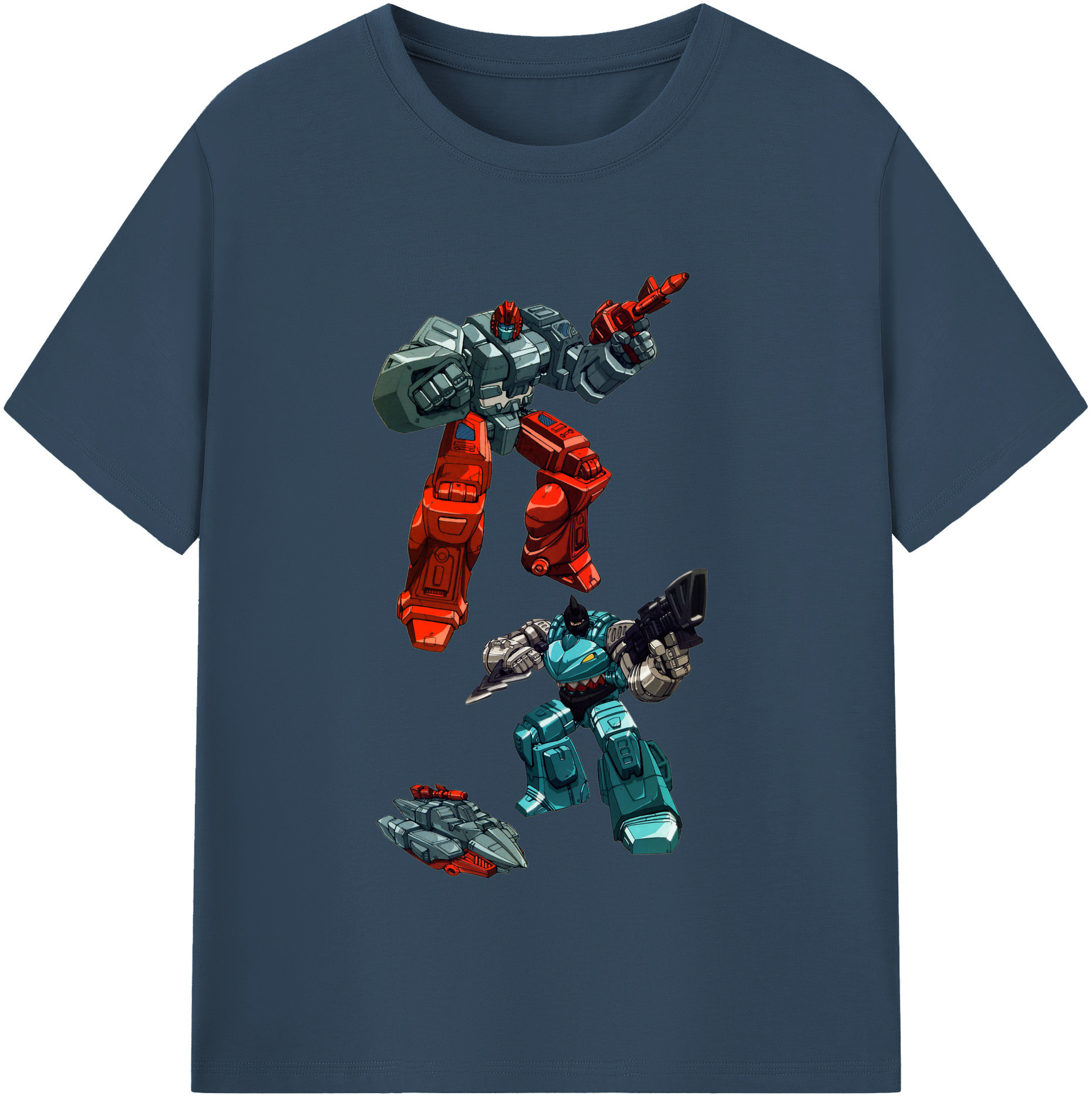 （画像用）  レディースカジュアルプリントTシャツ（綿100％）