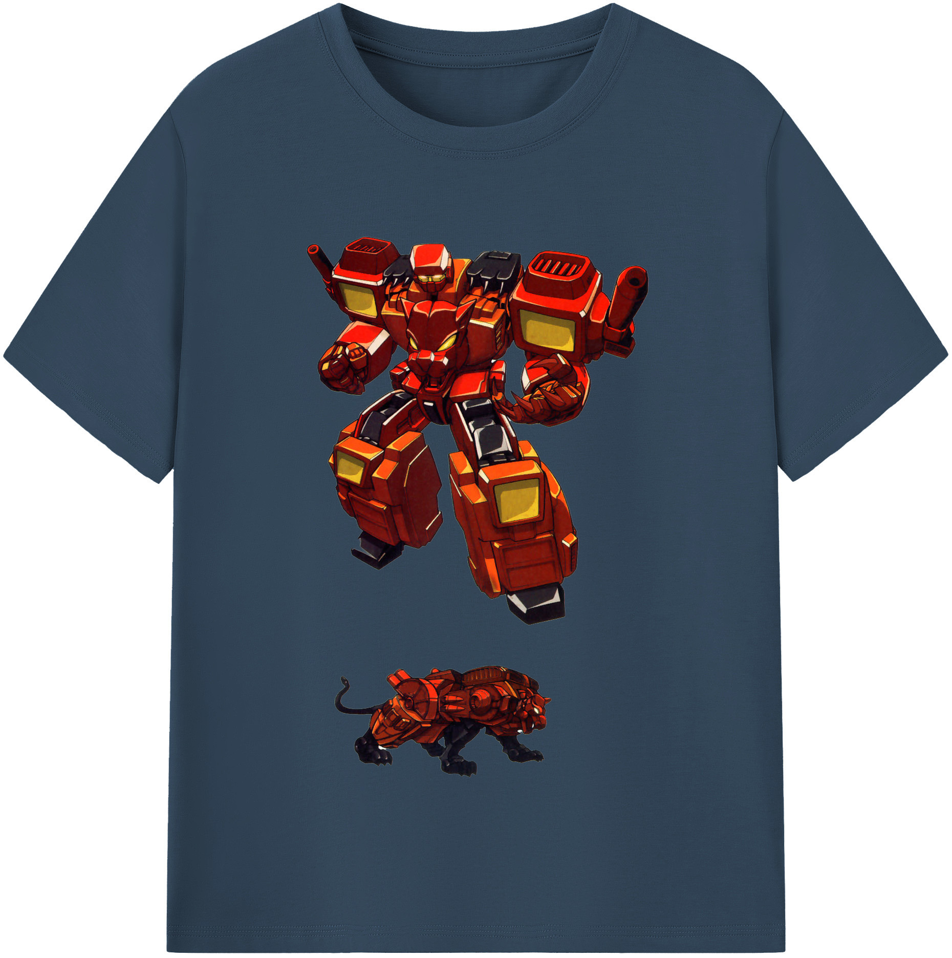 （画像用）  レディースカジュアルプリントTシャツ（綿100％）