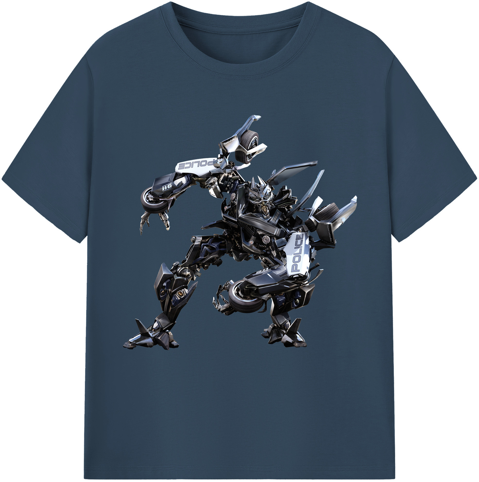 （画像用）  レディースカジュアルプリントTシャツ（綿100％）
