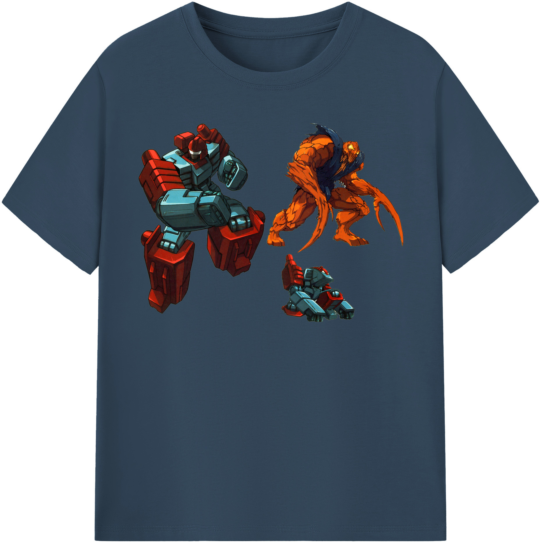 （画像用）  レディースカジュアルプリントTシャツ（綿100％）