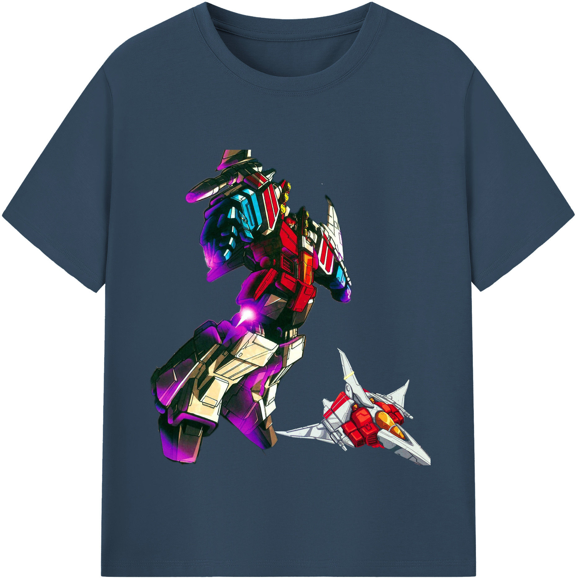 （画像用）  レディースカジュアルプリントTシャツ（綿100％）