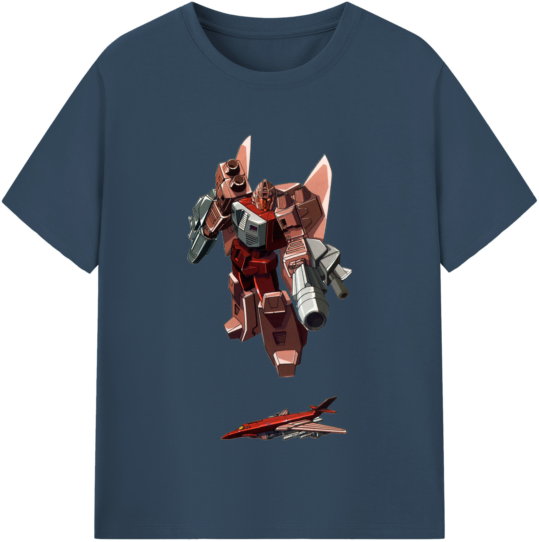 （画像用）  レディースカジュアルプリントTシャツ（綿100％）