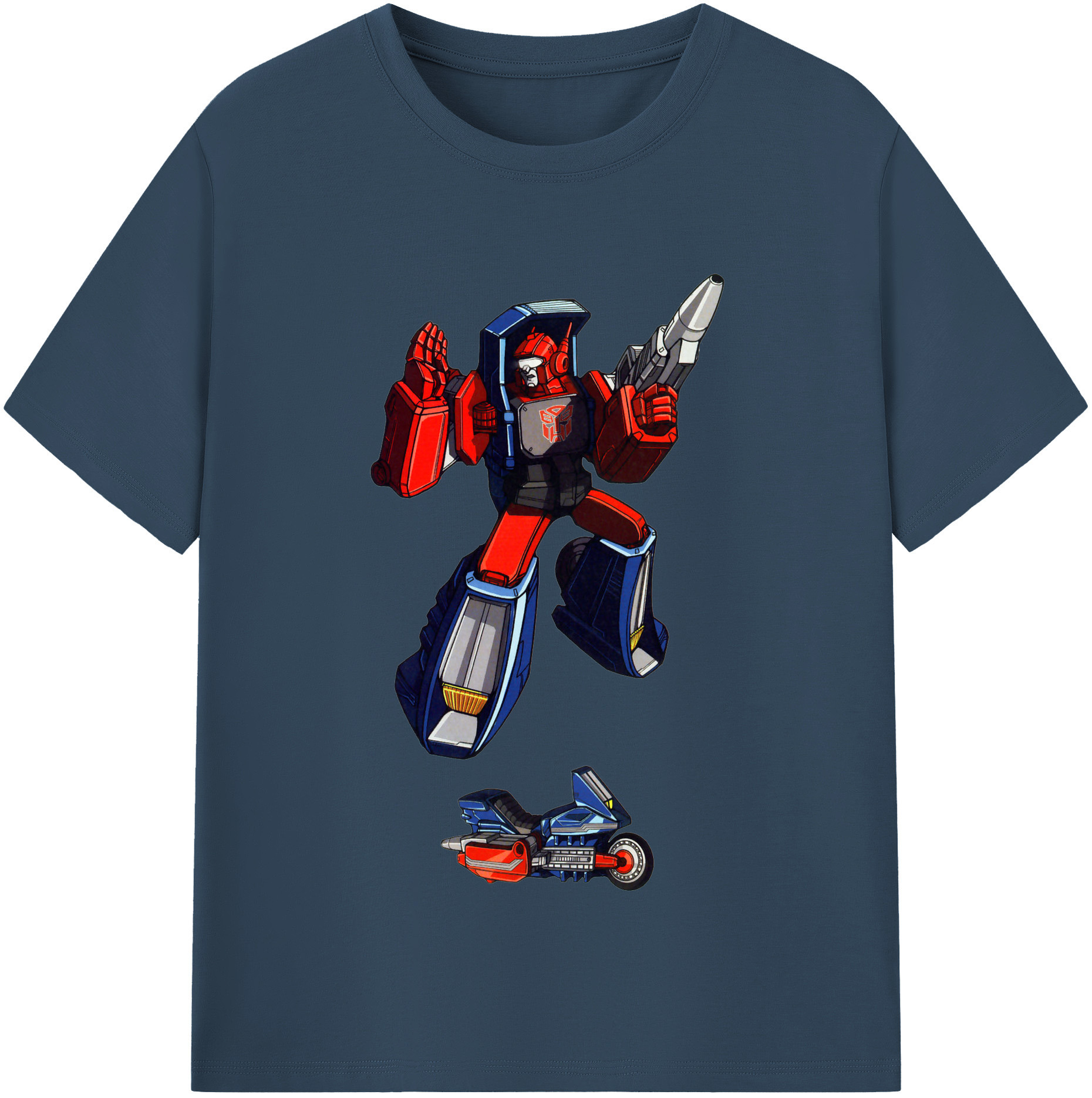 （画像用）  レディースカジュアルプリントTシャツ（綿100％）