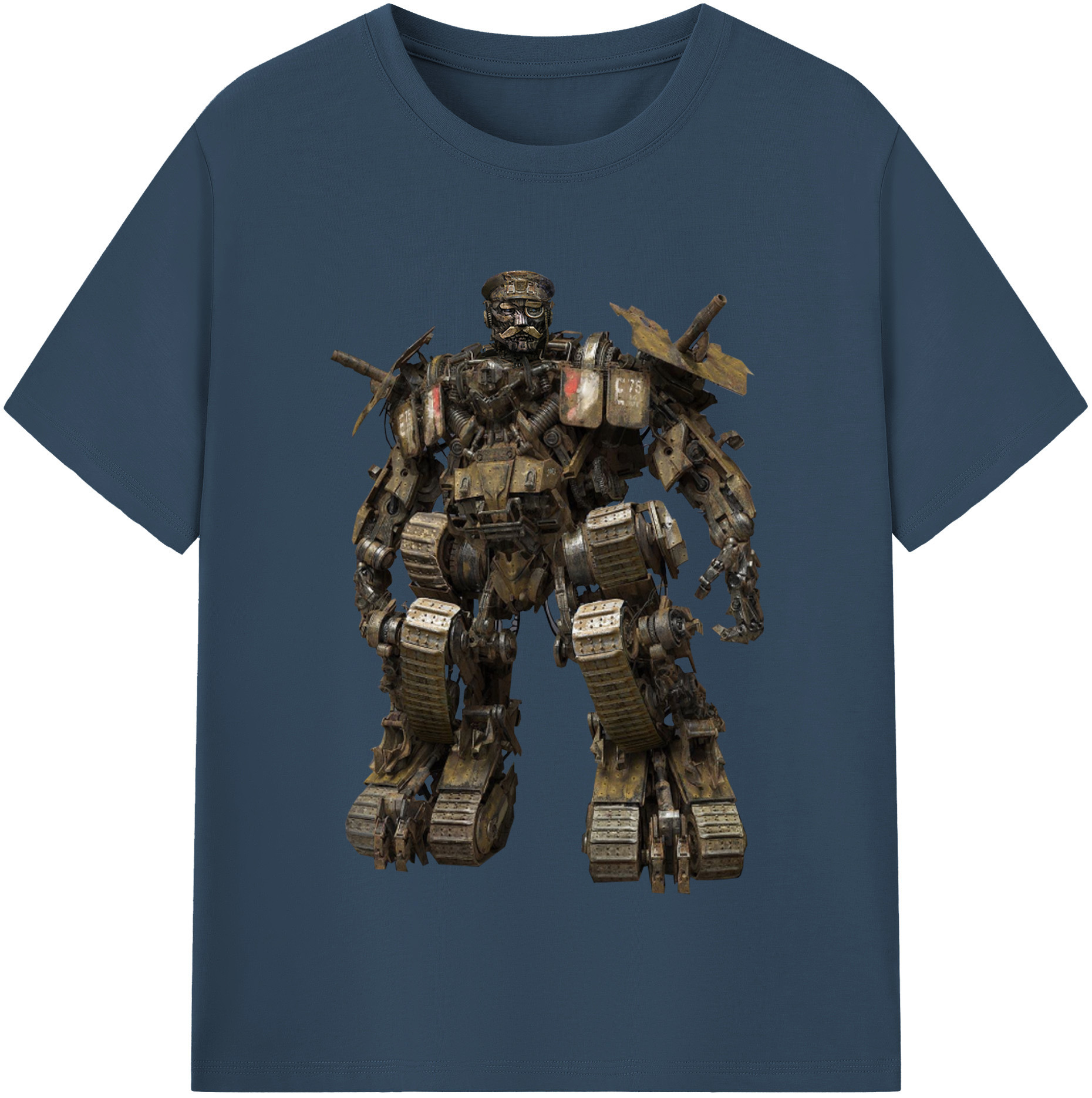 （画像用）  レディースカジュアルプリントTシャツ（綿100％）