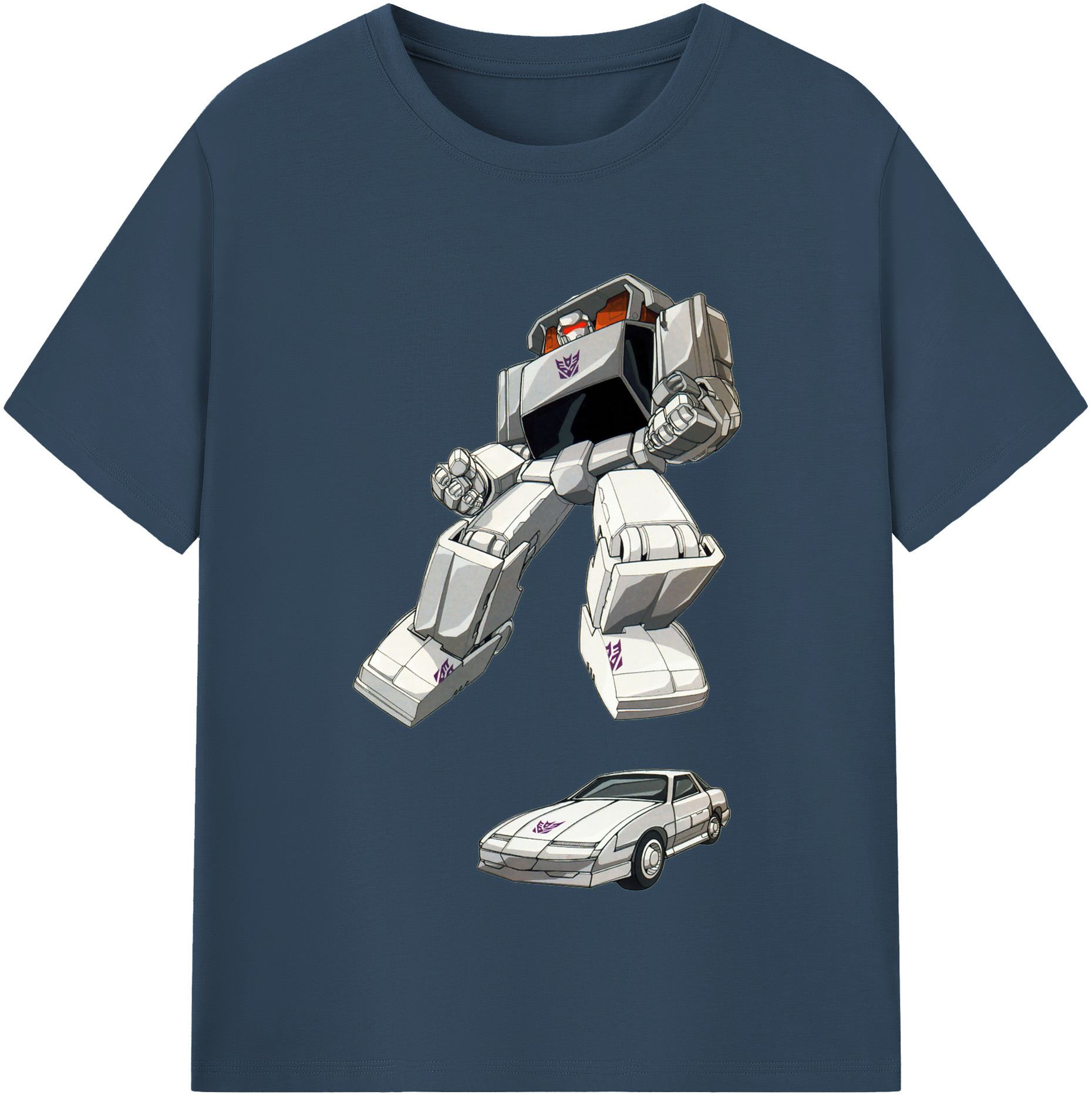 （画像用）  レディースカジュアルプリントTシャツ（綿100％）