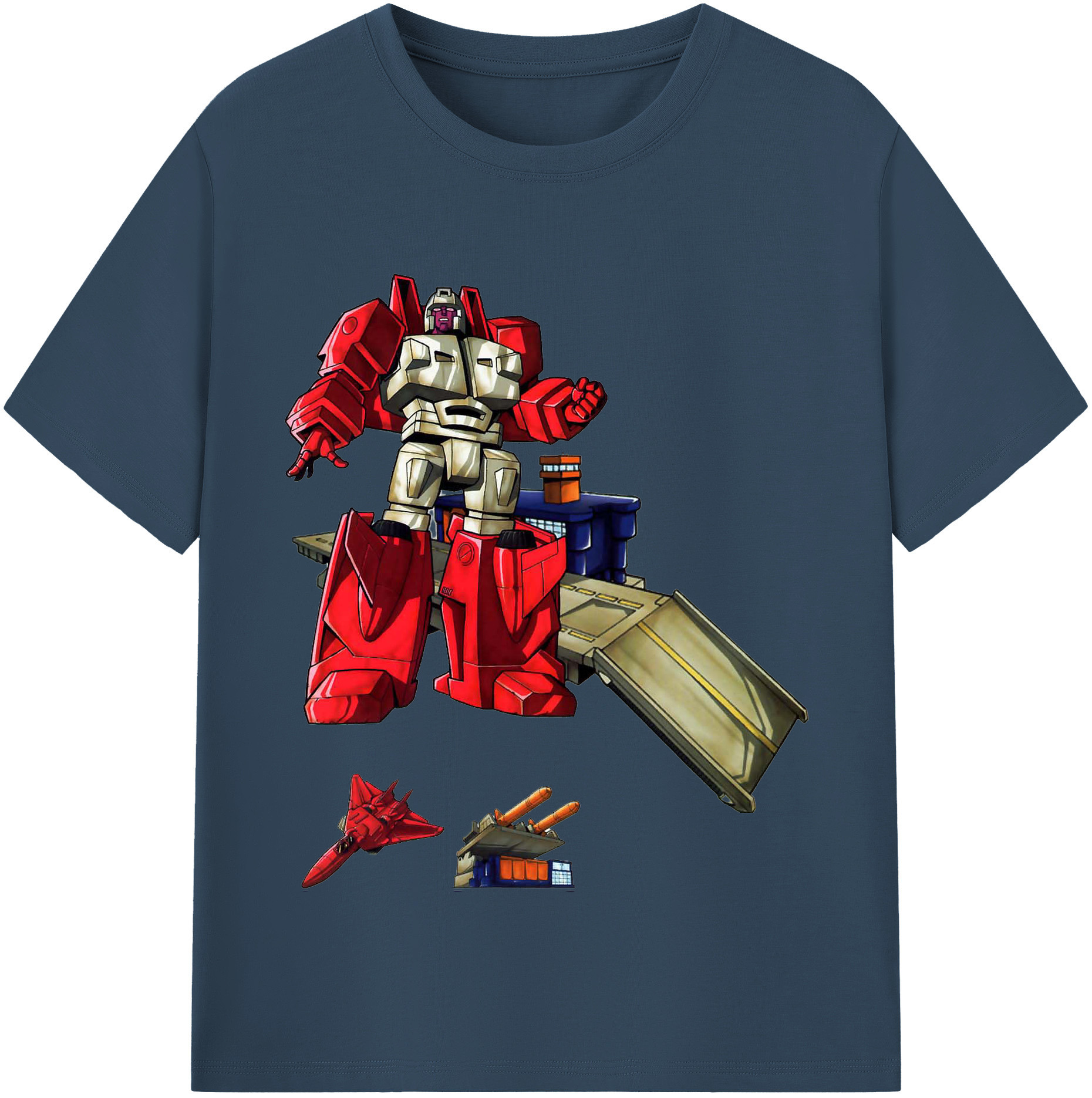 （画像用）  レディースカジュアルプリントTシャツ（綿100％）