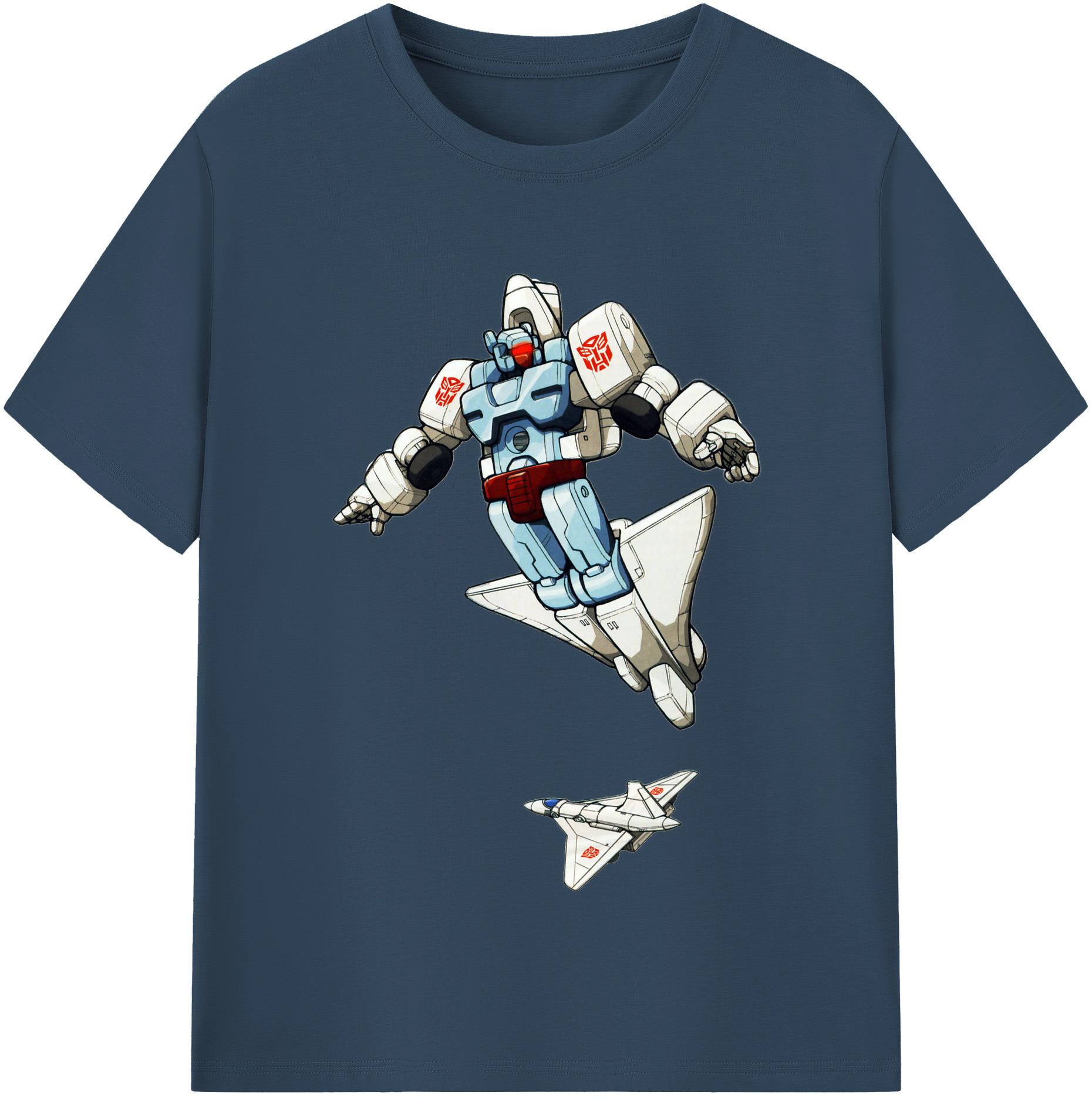 （画像用）  レディースカジュアルプリントTシャツ（綿100％）