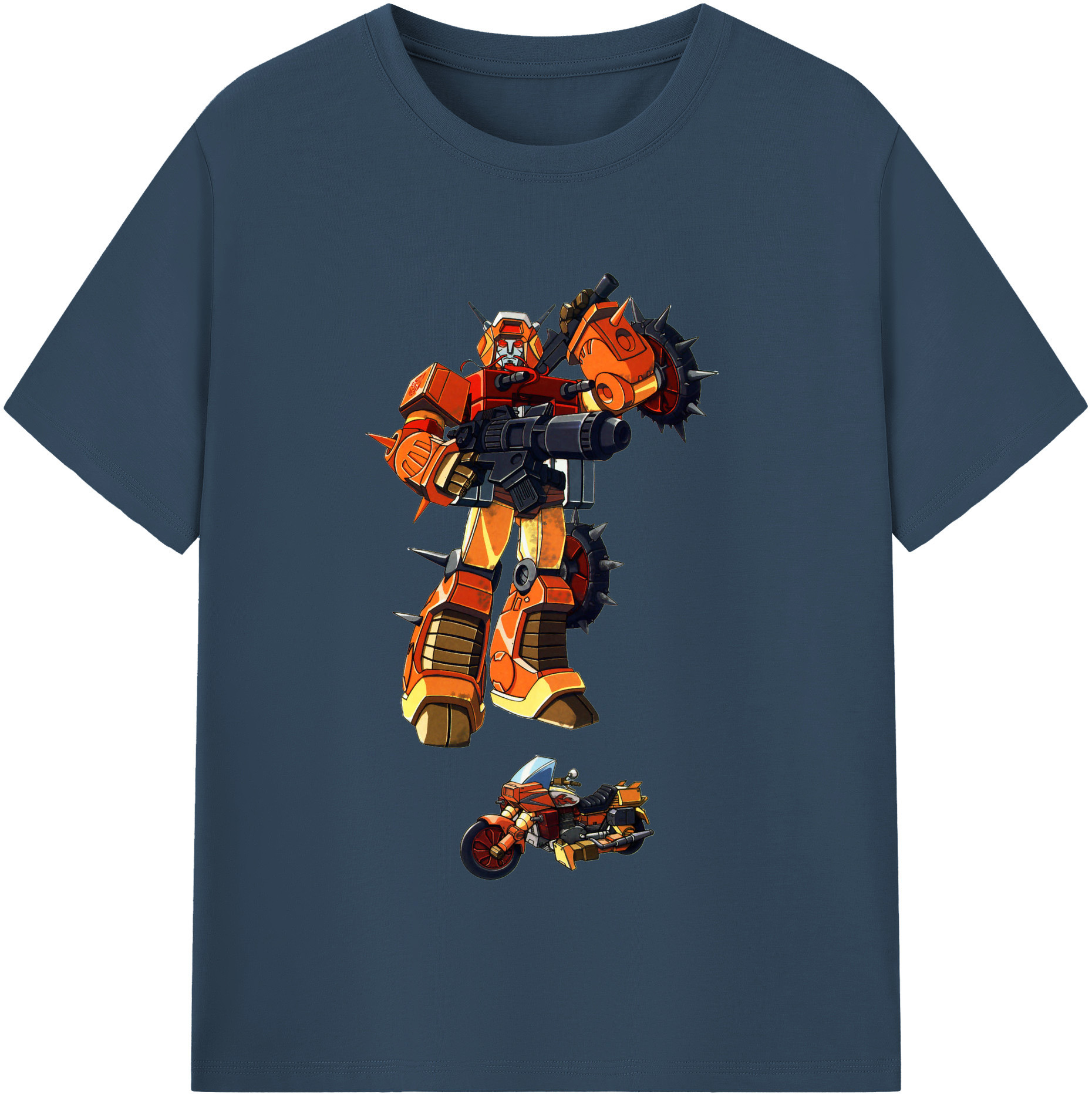 （画像用）  レディースカジュアルプリントTシャツ（綿100％）