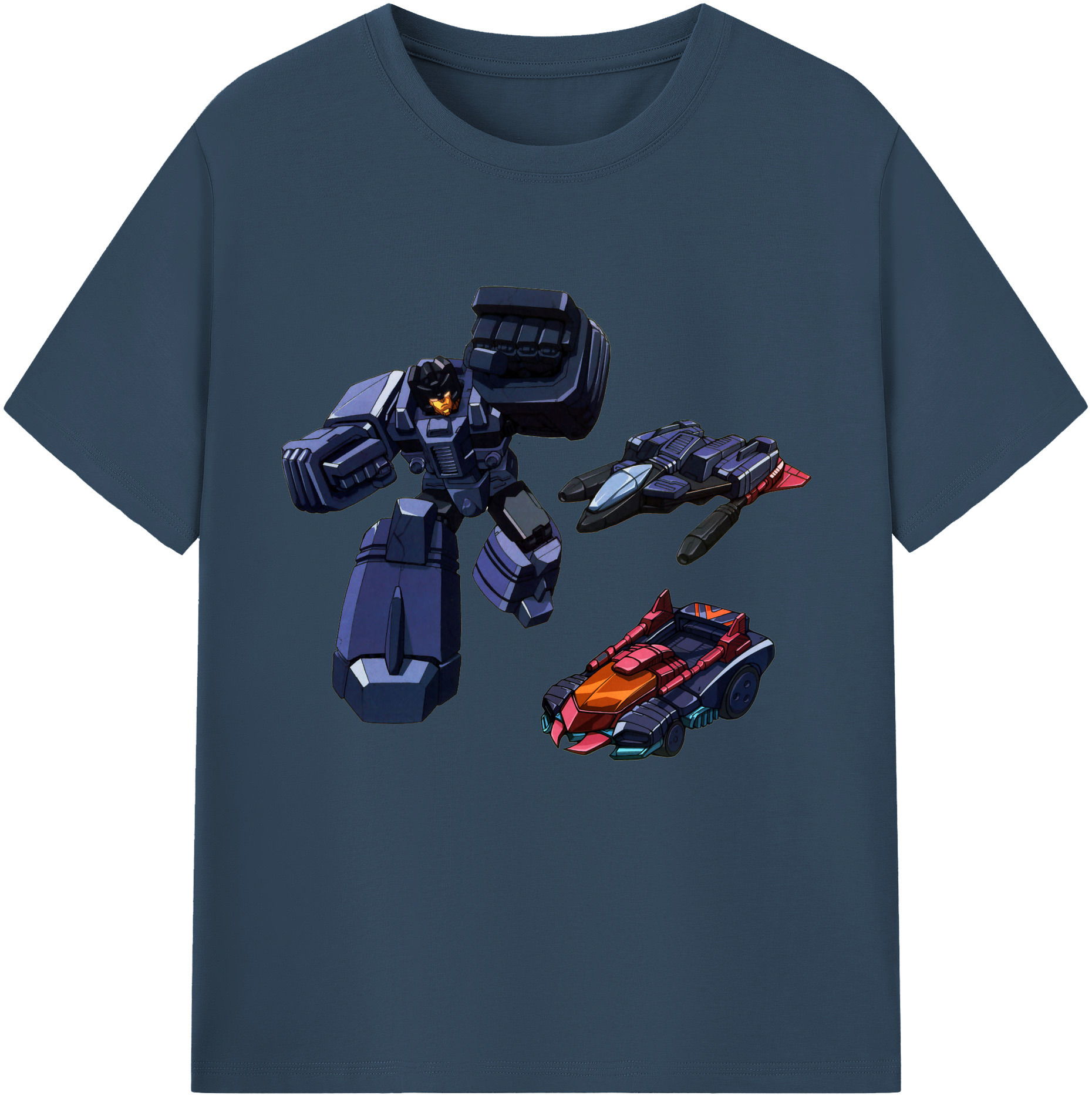 （画像用）  レディースカジュアルプリントTシャツ（綿100％）