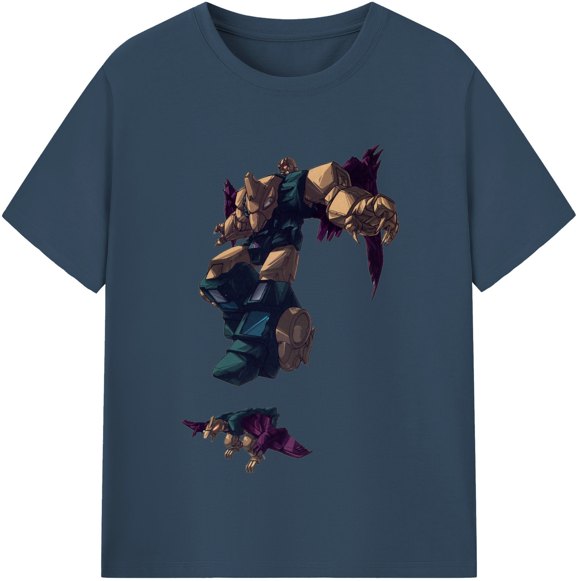 （画像用）  レディースカジュアルプリントTシャツ（綿100％）