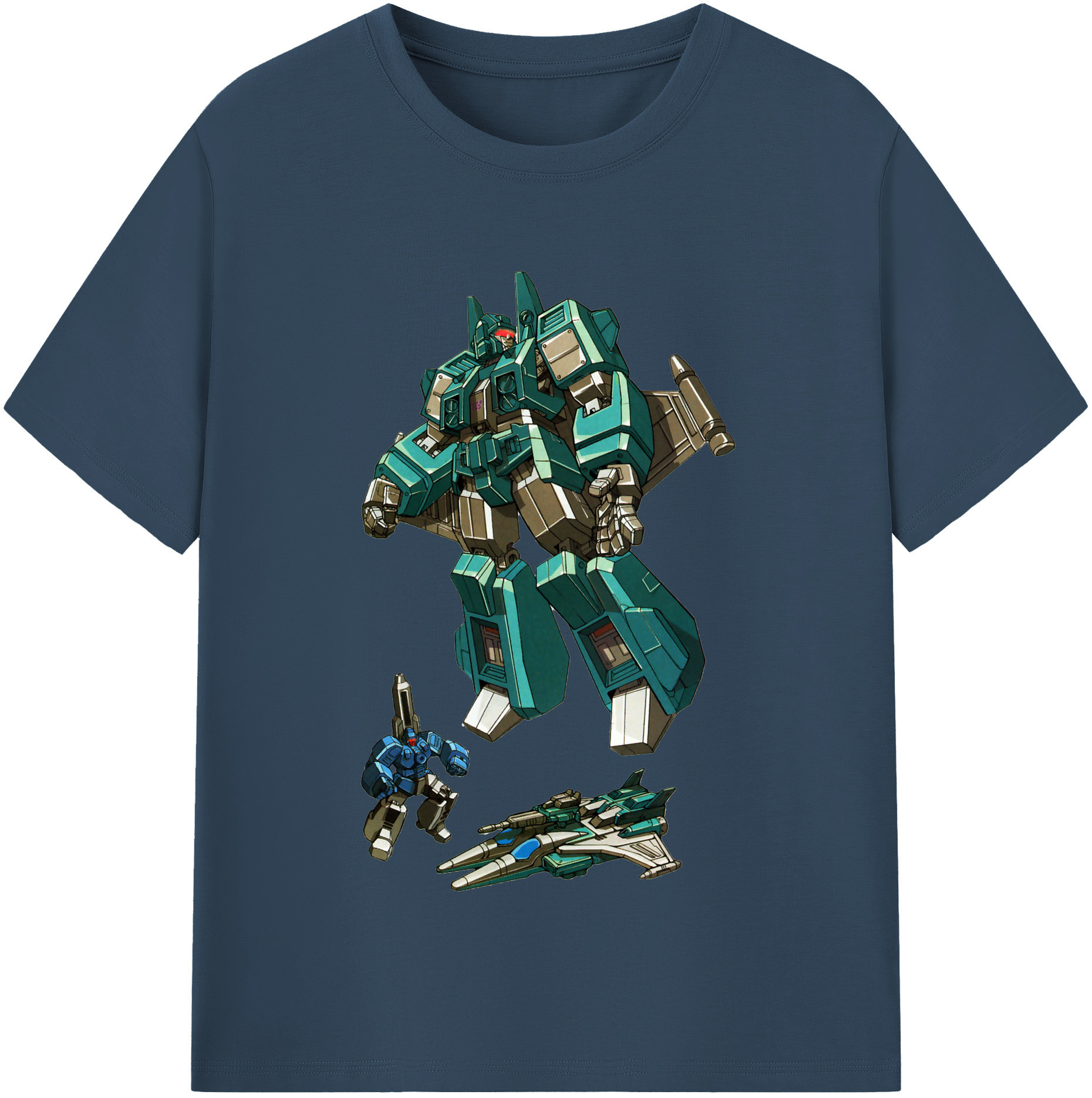 （画像用）  レディースカジュアルプリントTシャツ（綿100％）