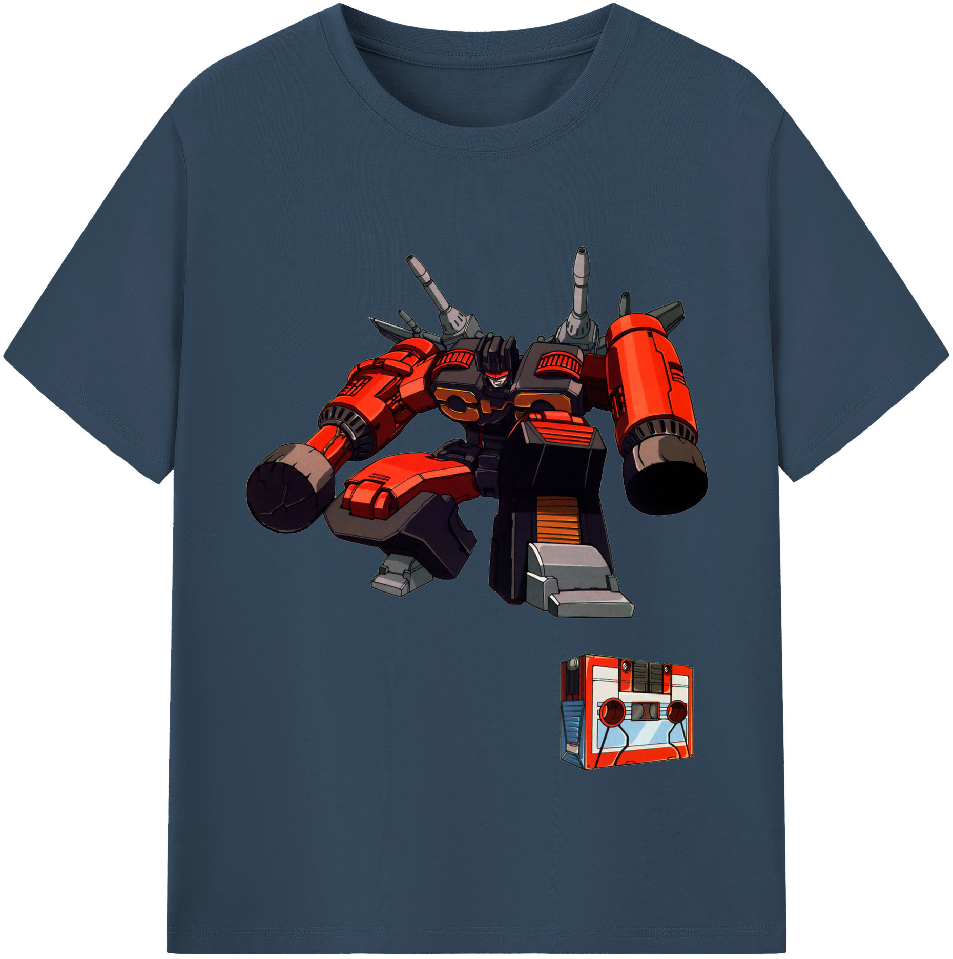 （画像用）  レディースカジュアルプリントTシャツ（綿100％）