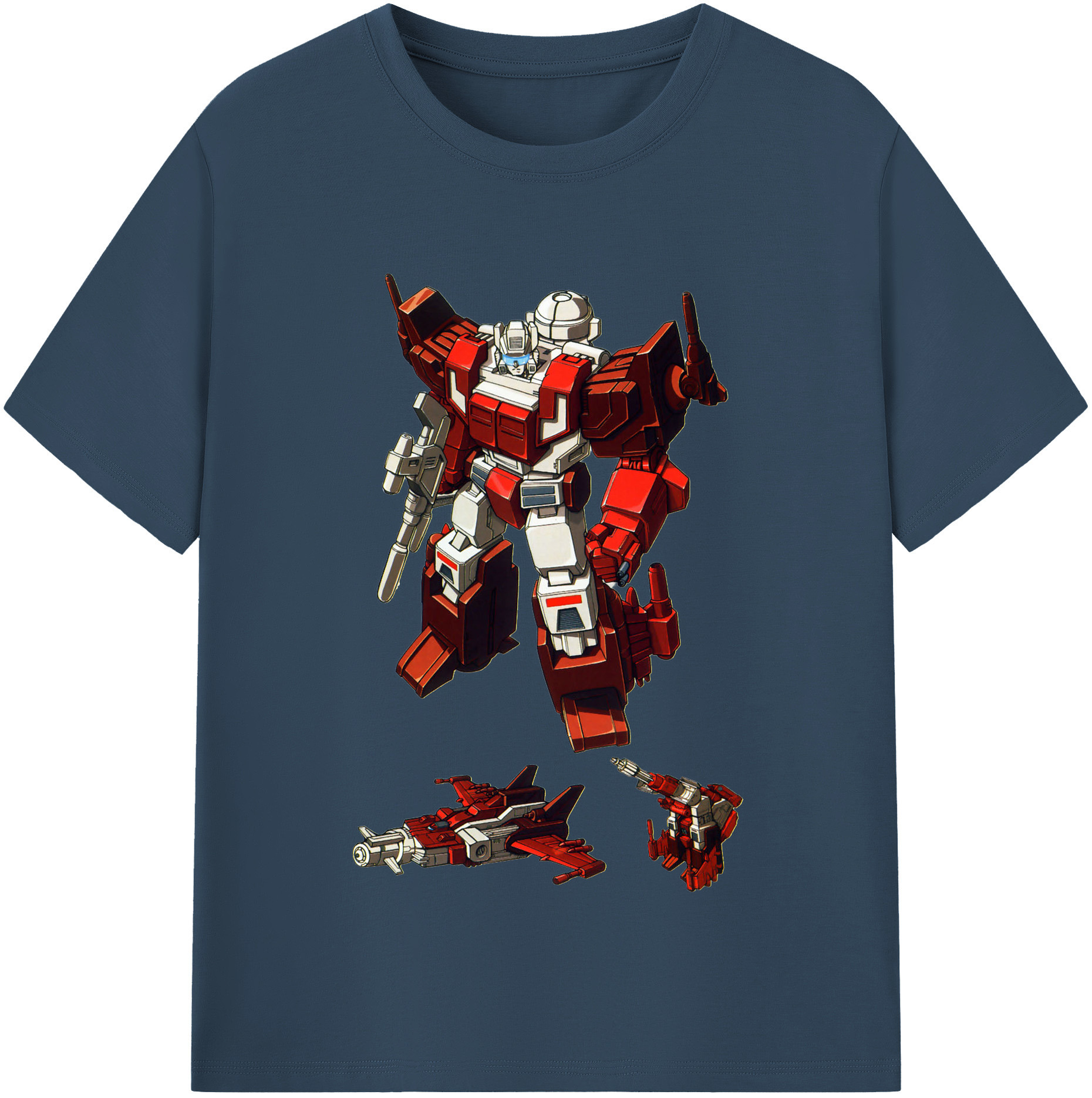 （画像用）  レディースカジュアルプリントTシャツ（綿100％）