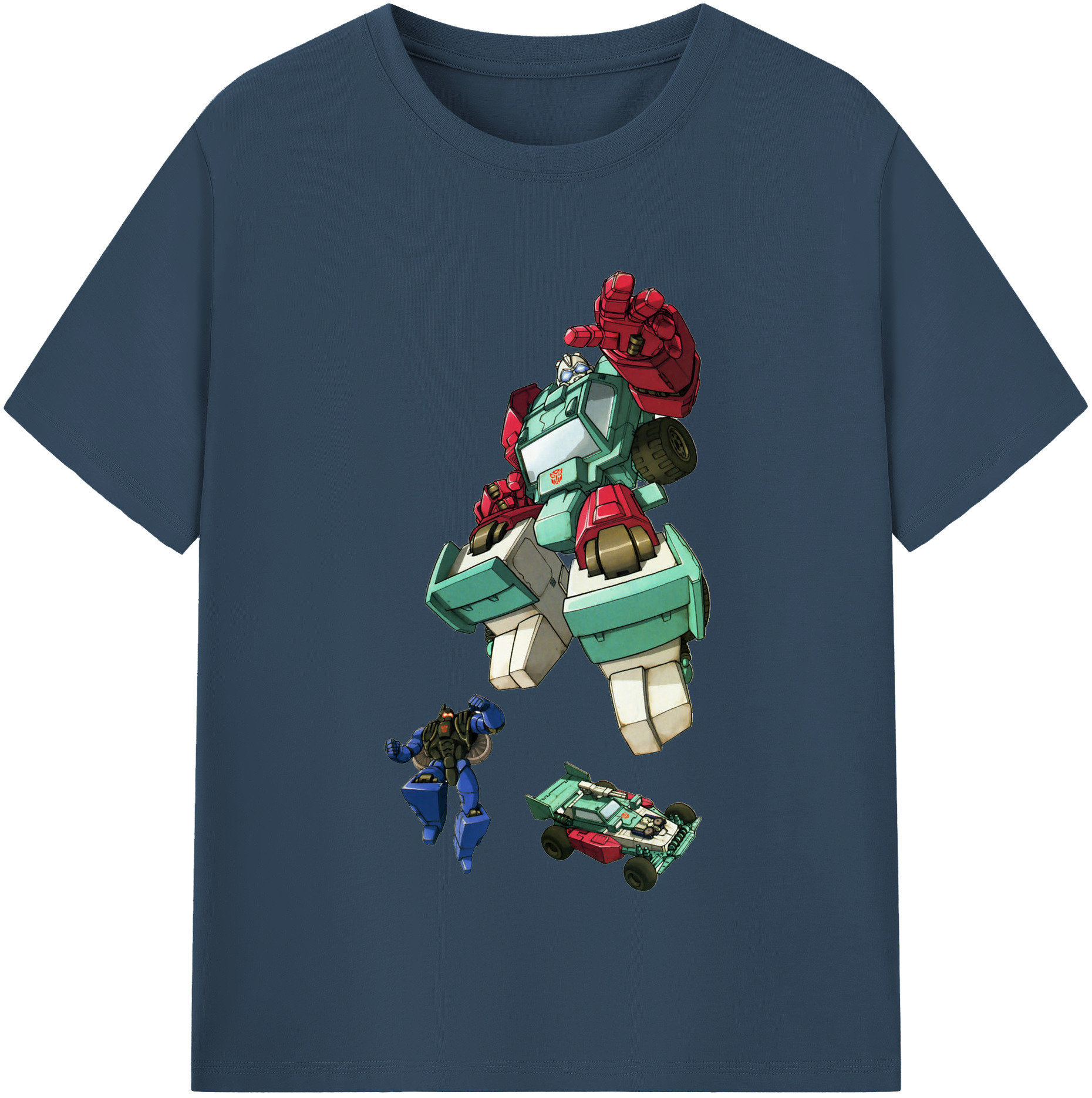 （画像用）  レディースカジュアルプリントTシャツ（綿100％）