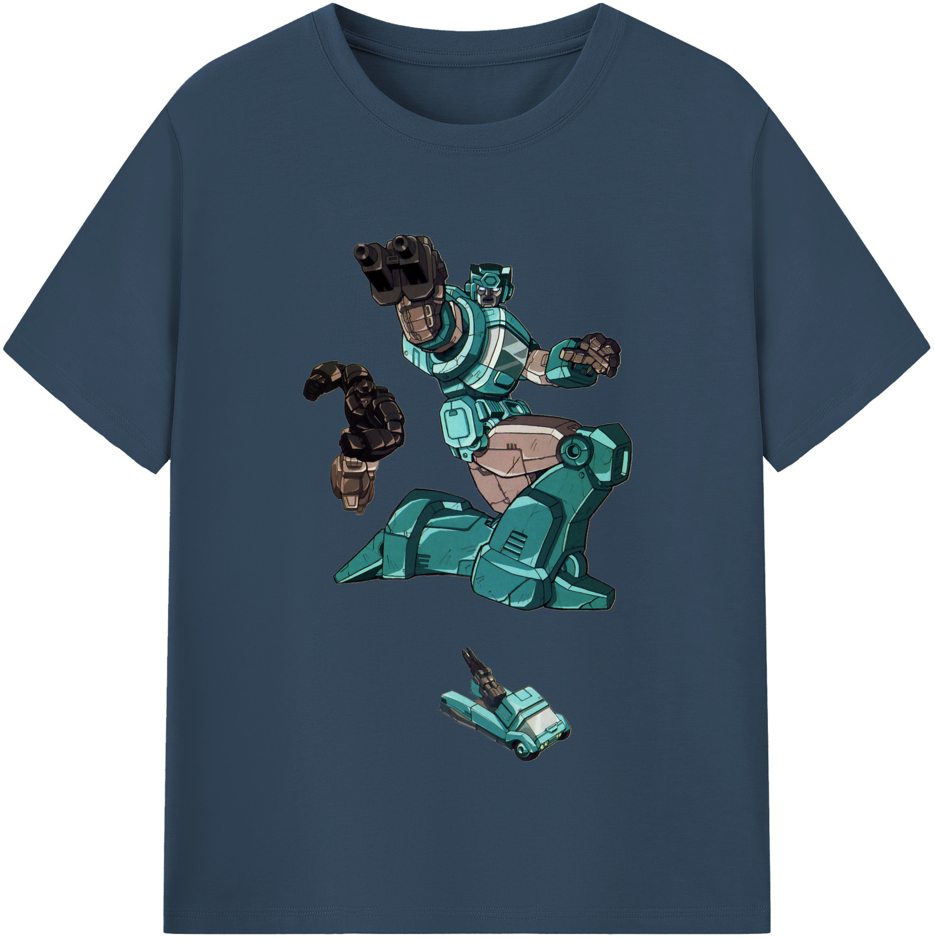 （画像用）  レディースカジュアルプリントTシャツ（綿100％）