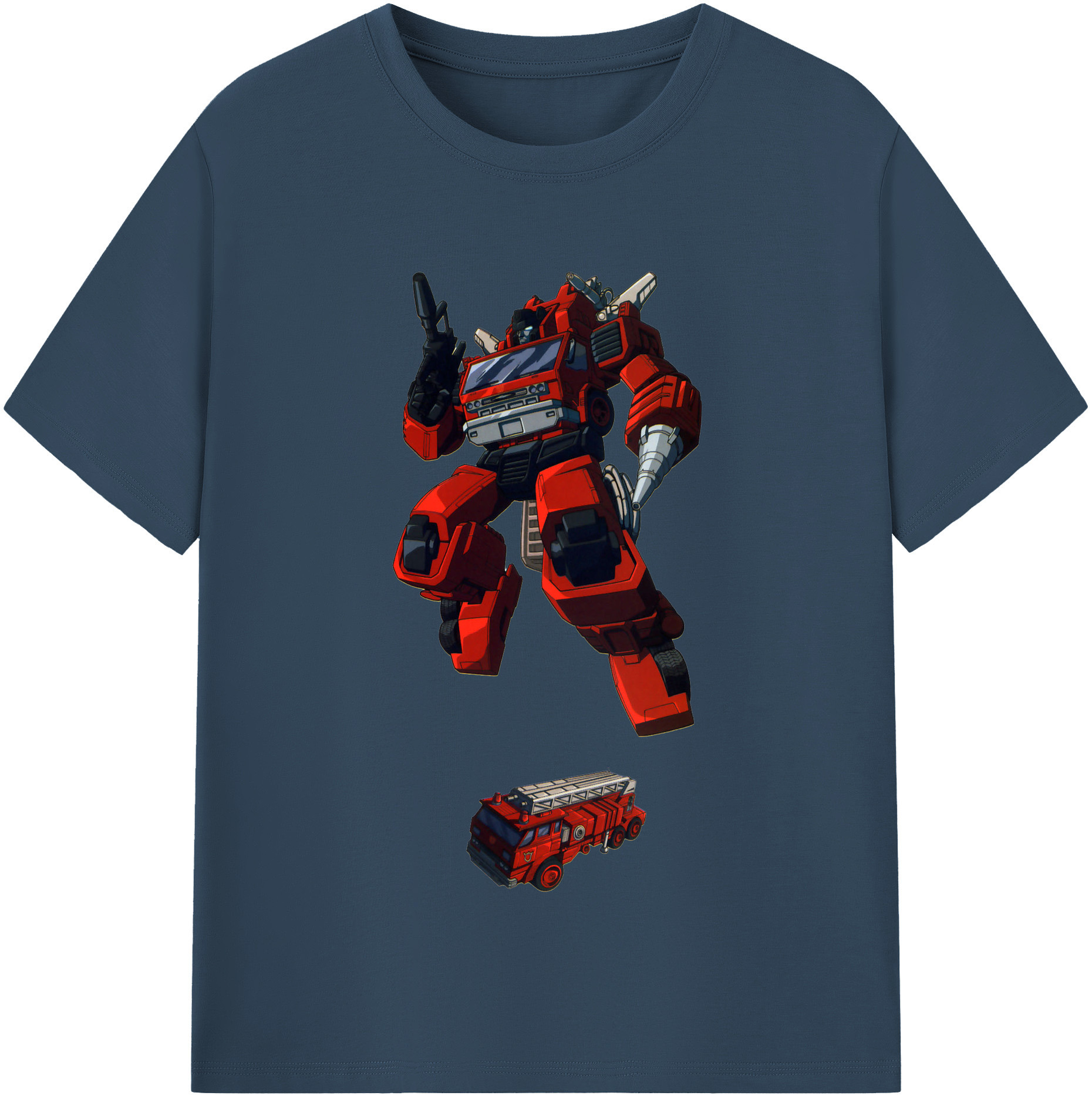 （画像用）  レディースカジュアルプリントTシャツ（綿100％）