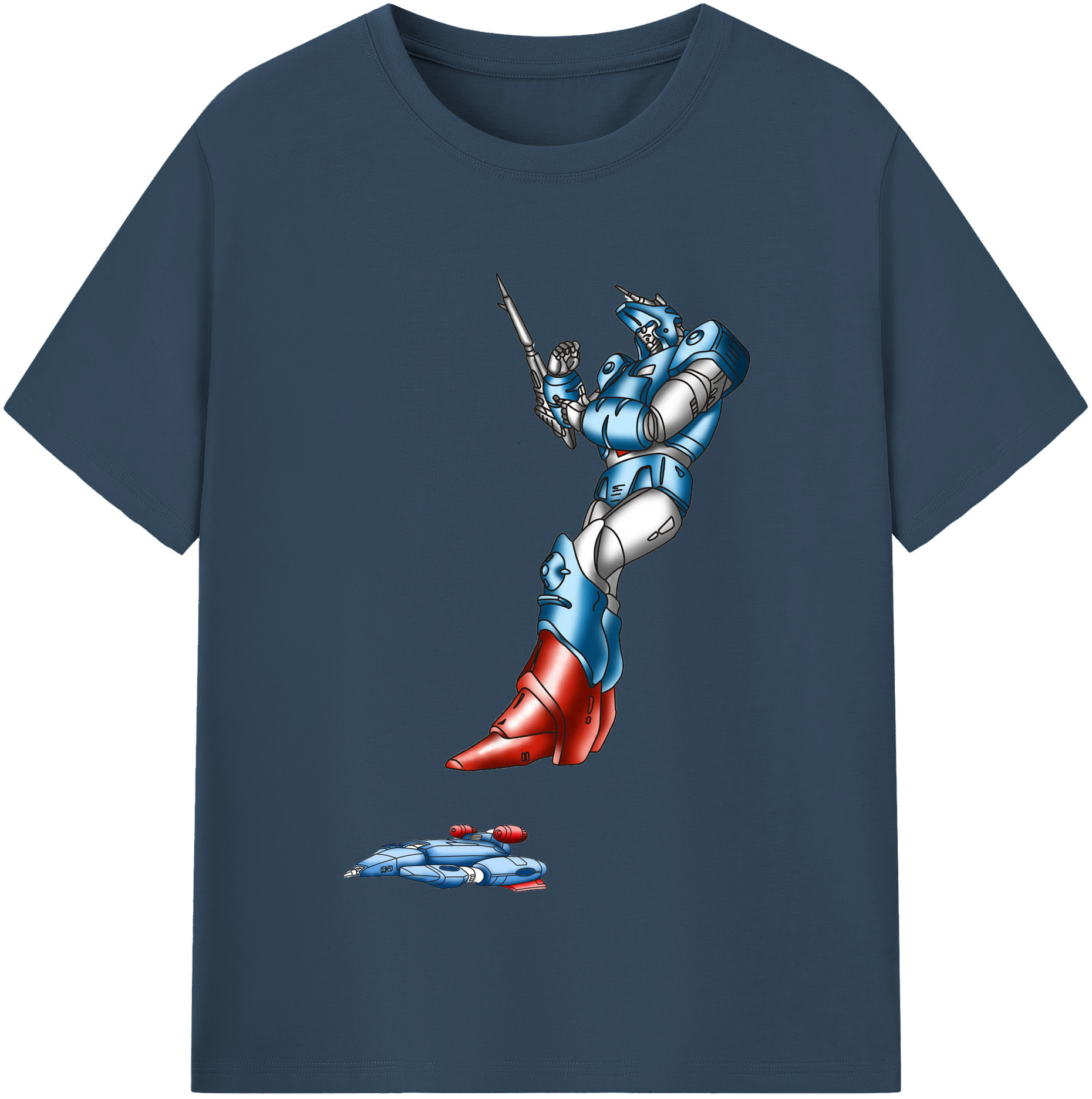 （画像用）  レディースカジュアルプリントTシャツ（綿100％）