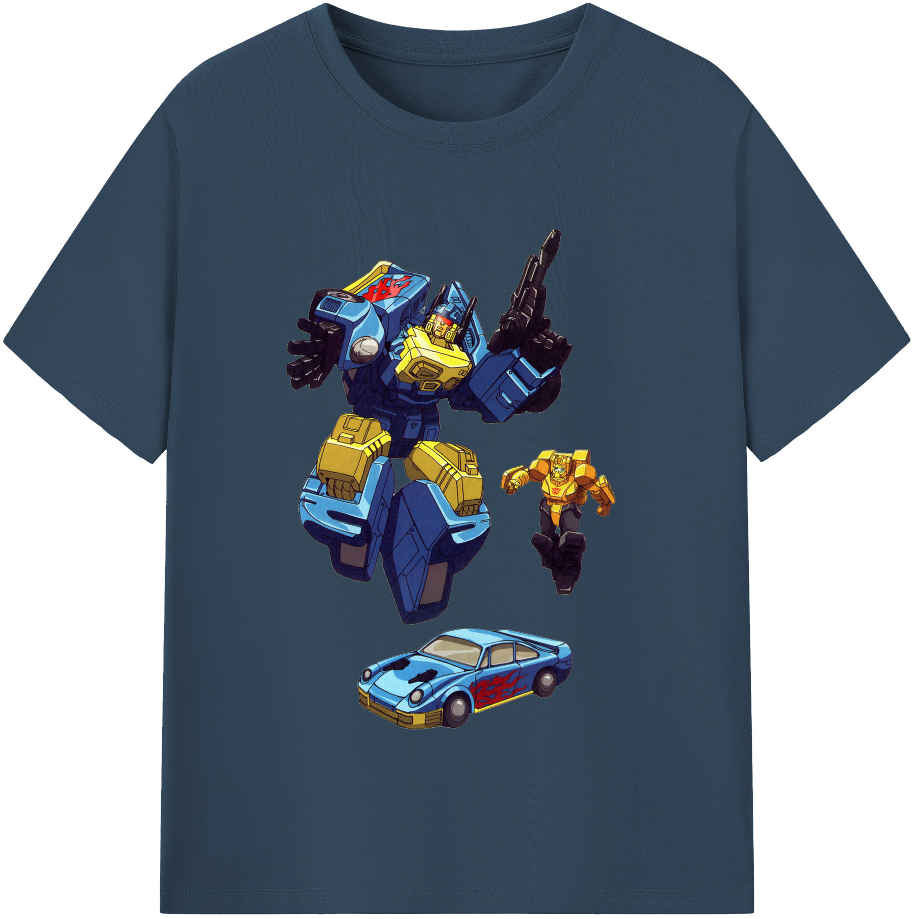（画像用）  レディースカジュアルプリントTシャツ（綿100％）