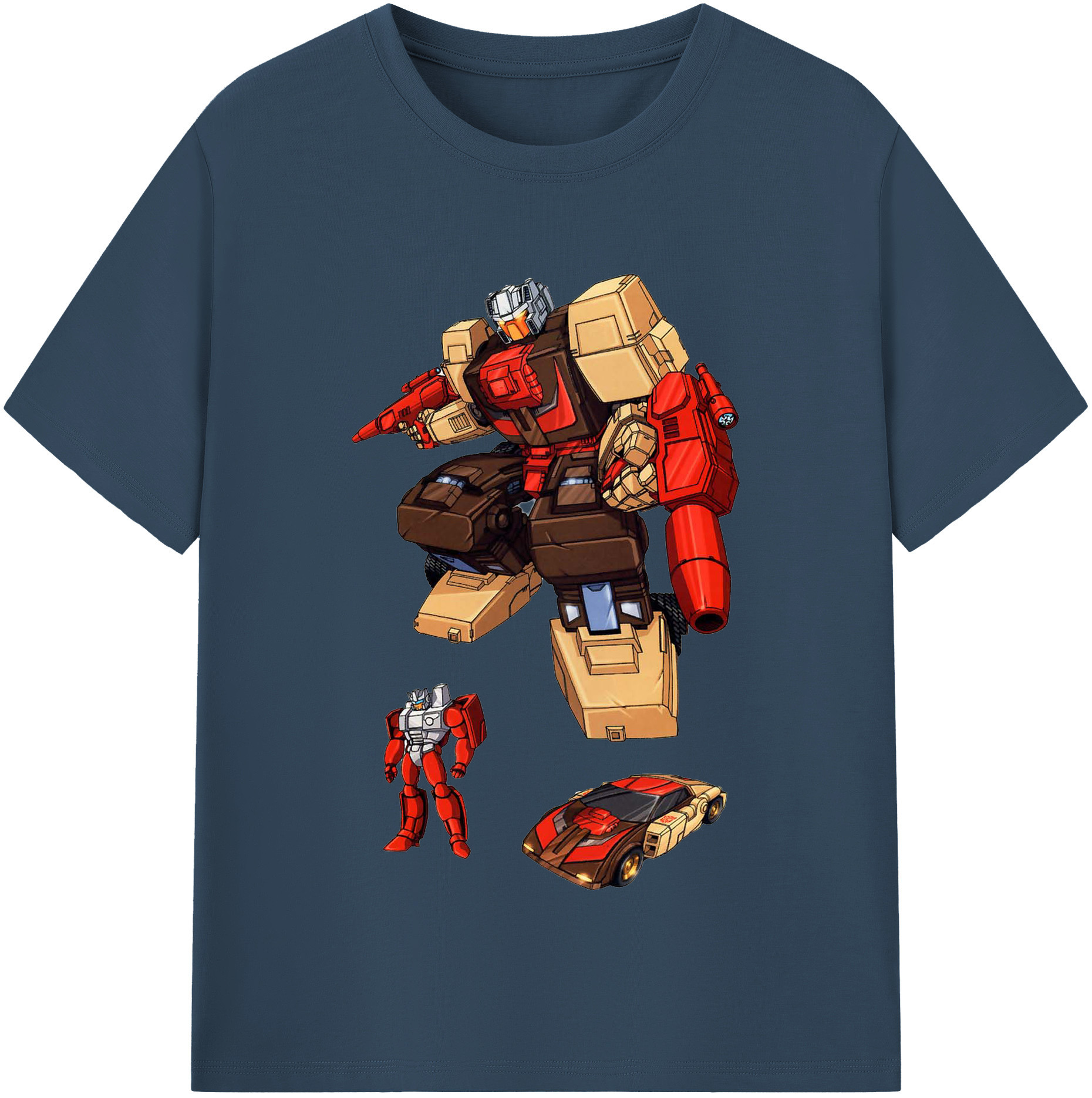 （画像用）  レディースカジュアルプリントTシャツ（綿100％）
