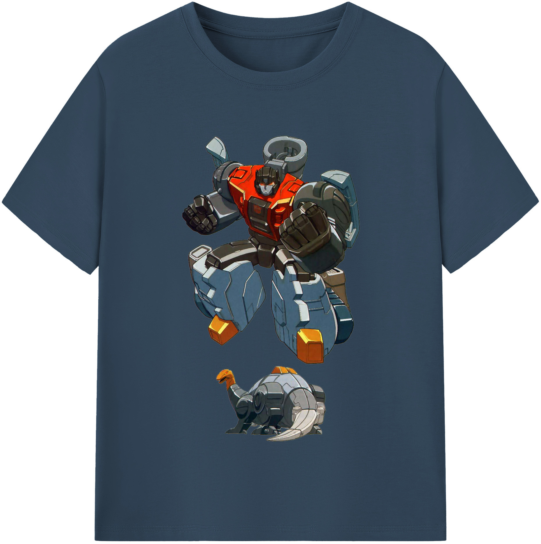 （画像用）  レディースカジュアルプリントTシャツ（綿100％）
