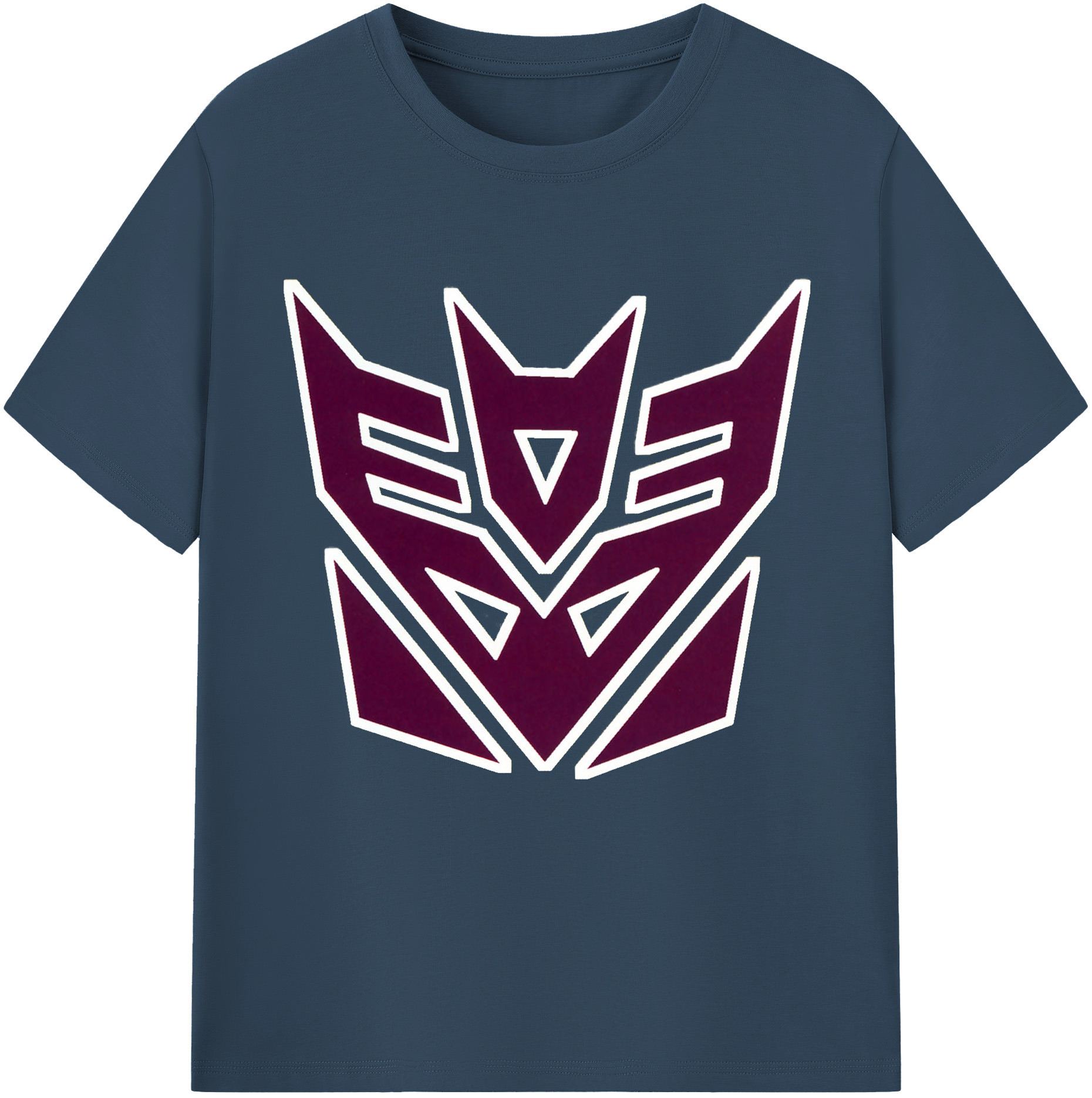 （画像用）  レディースカジュアルプリントTシャツ（綿100％）