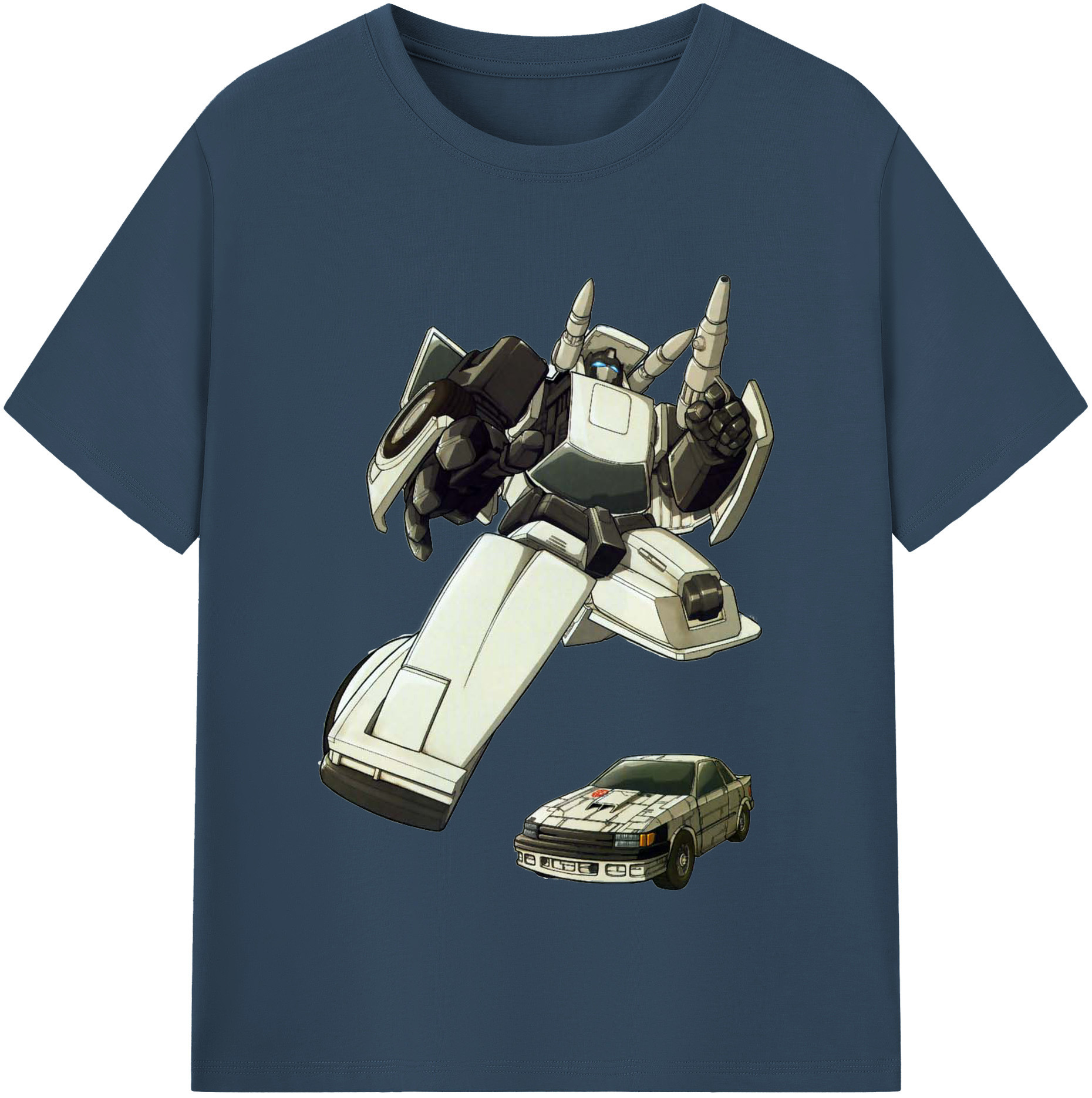 （画像用）  レディースカジュアルプリントTシャツ（綿100％）