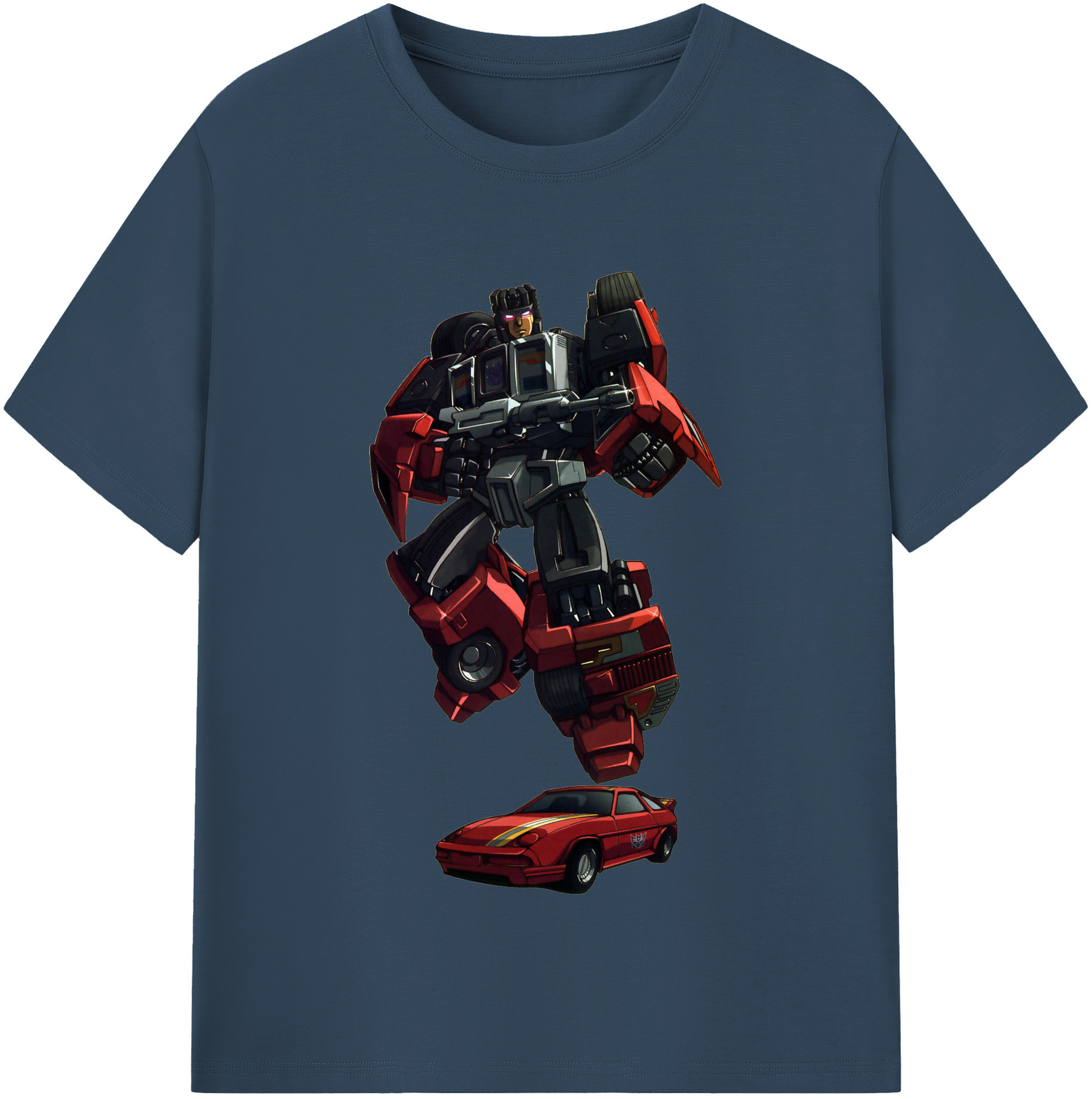 （画像用）  レディースカジュアルプリントTシャツ（綿100％）