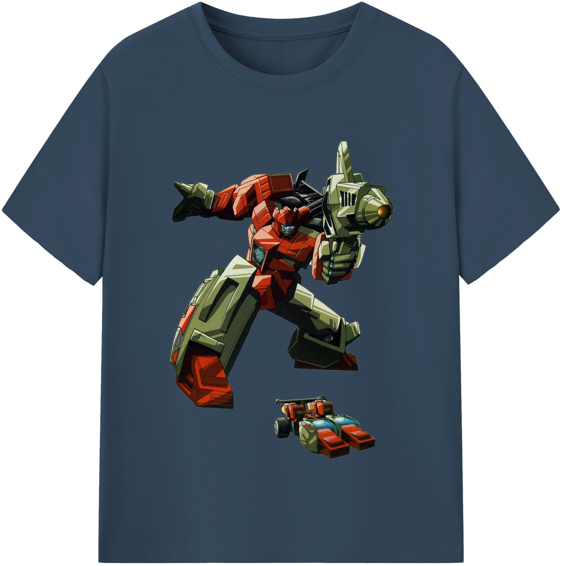 （画像用）  レディースカジュアルプリントTシャツ（綿100％）
