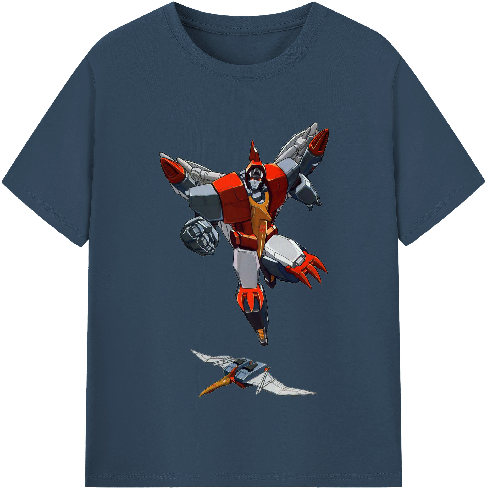 （画像用）  レディースカジュアルプリントTシャツ（綿100％）