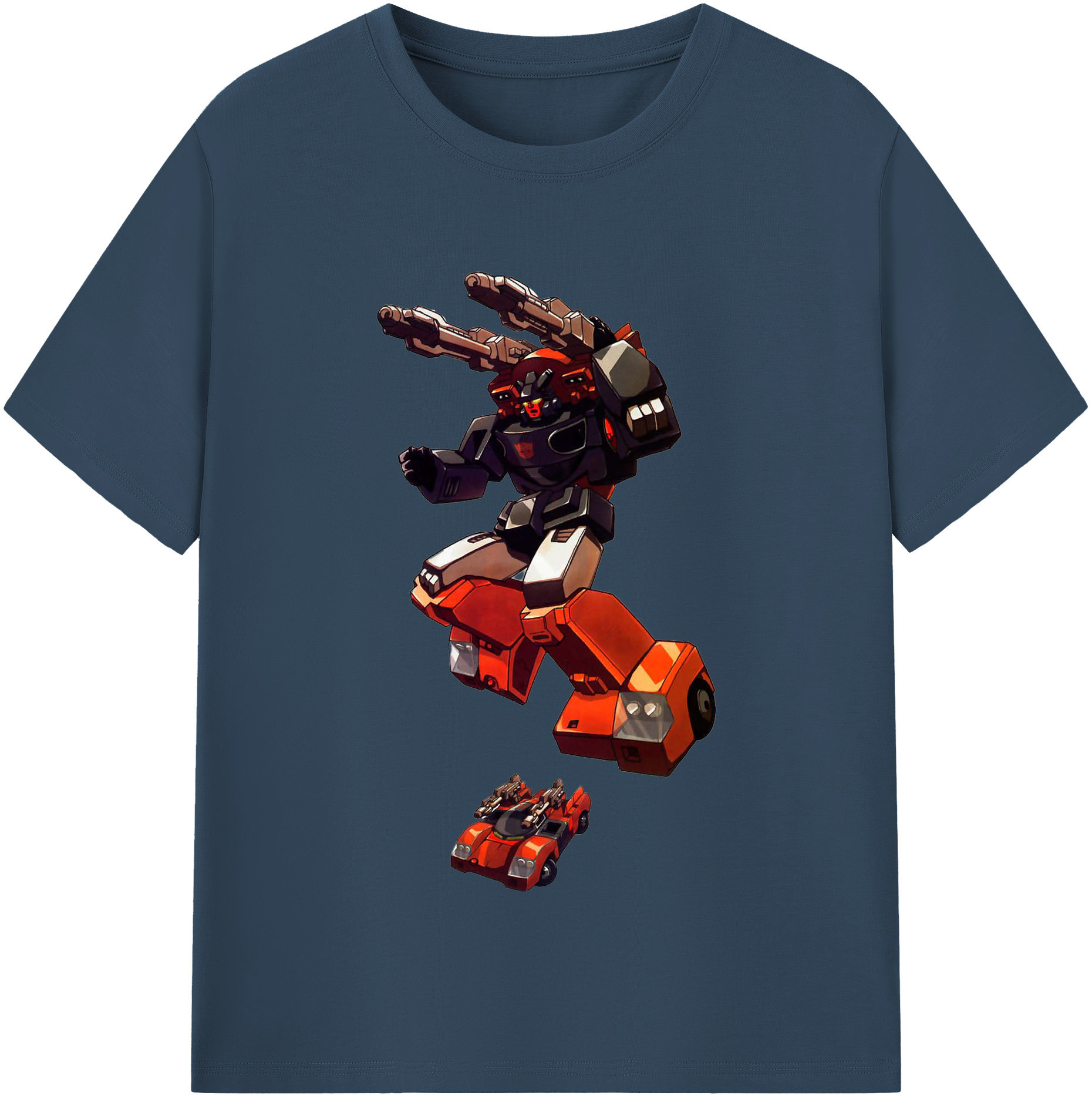 （画像用）  レディースカジュアルプリントTシャツ（綿100％）