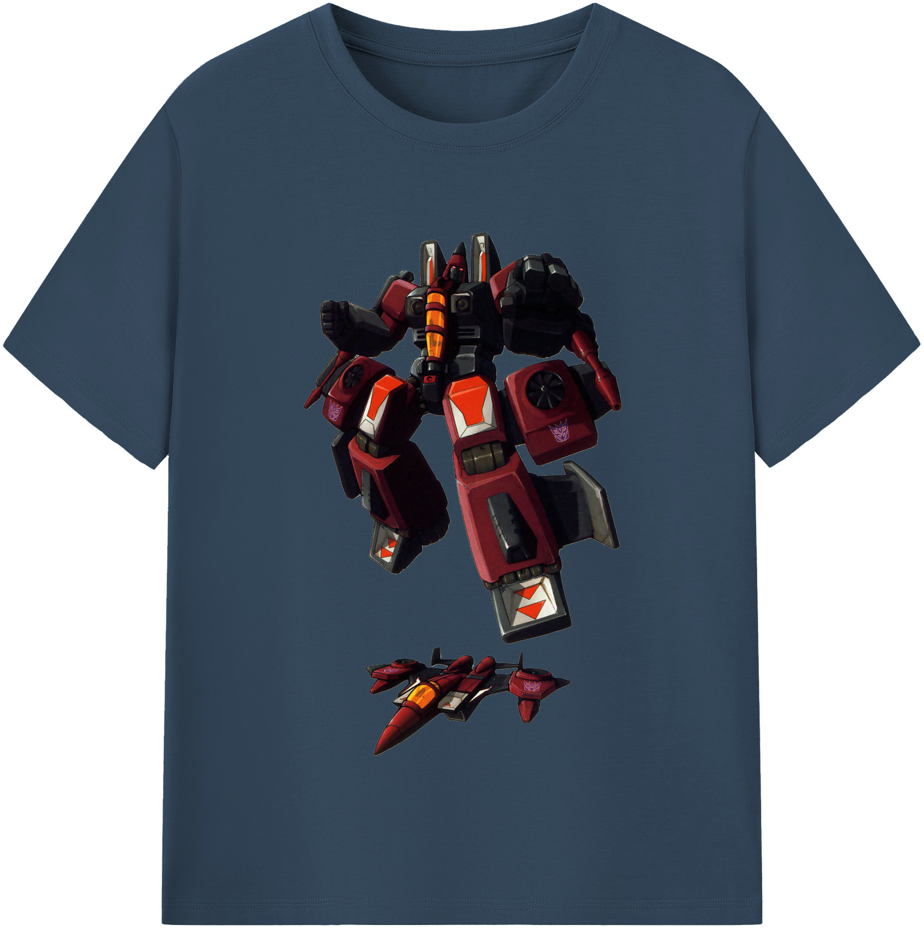 （画像用）  レディースカジュアルプリントTシャツ（綿100％）