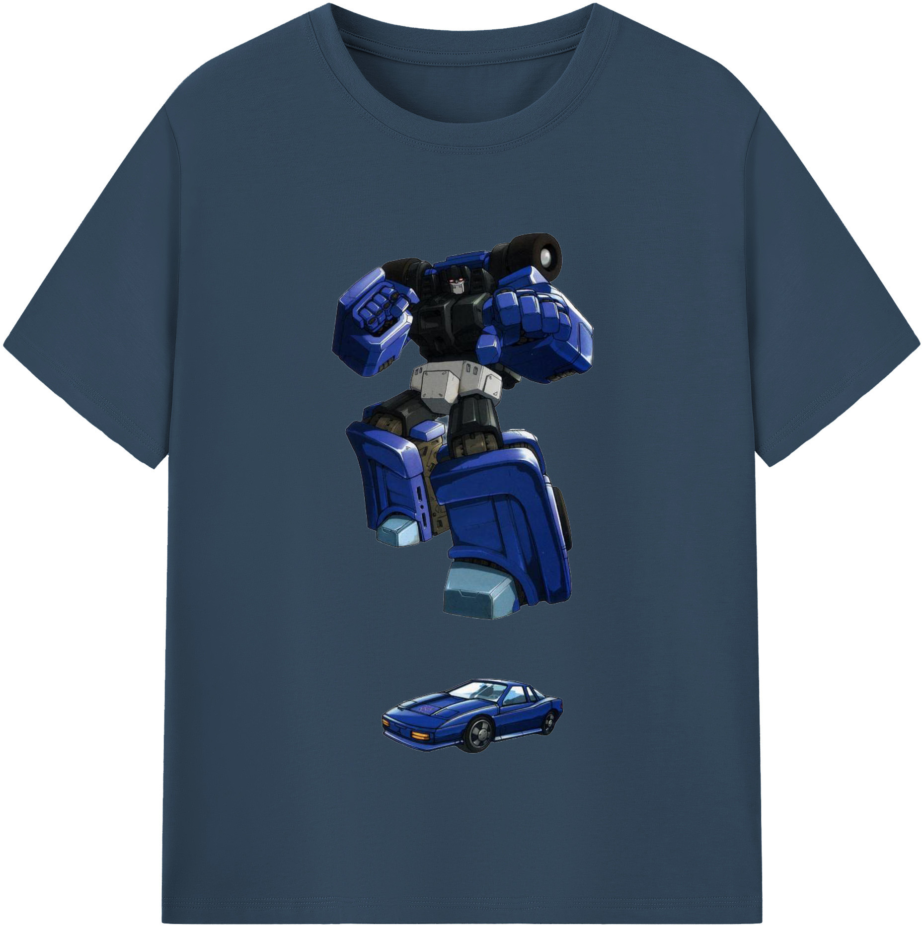（画像用）  レディースカジュアルプリントTシャツ（綿100％）