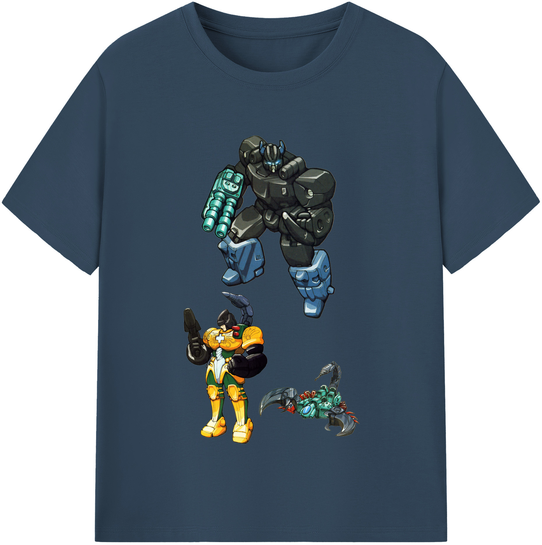 （画像用）  レディースカジュアルプリントTシャツ（綿100％）