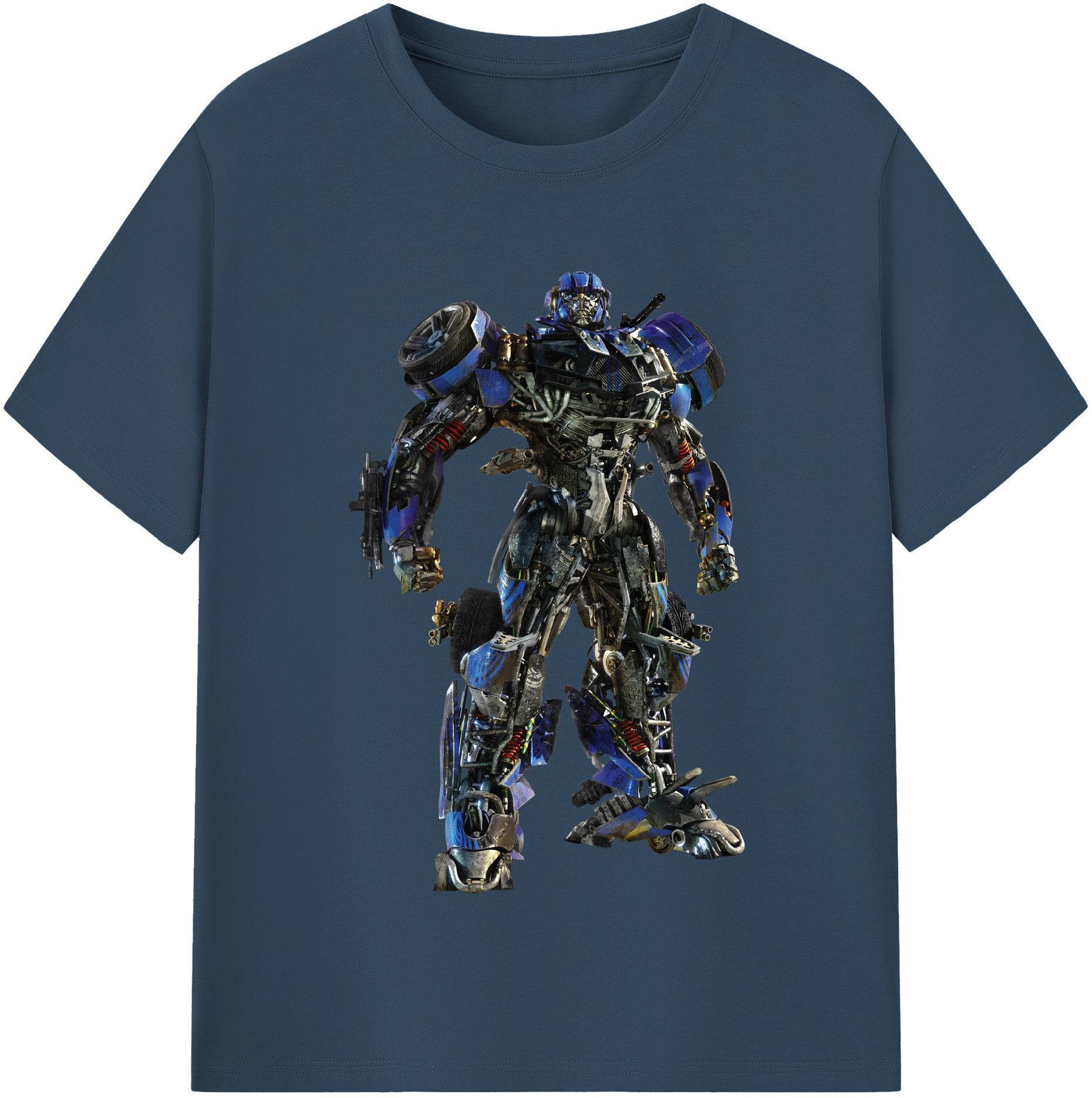 （画像用）  レディースカジュアルプリントTシャツ（綿100％）