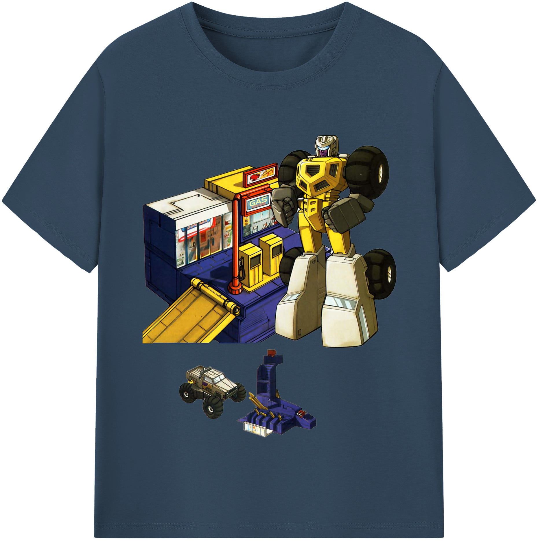 （画像用）  レディースカジュアルプリントTシャツ（綿100％）