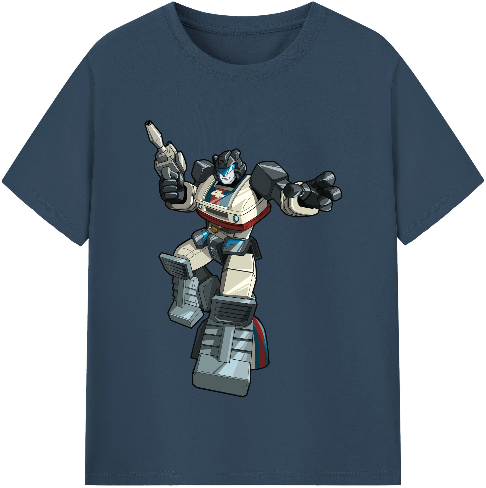 （画像用）  レディースカジュアルプリントTシャツ（綿100％）