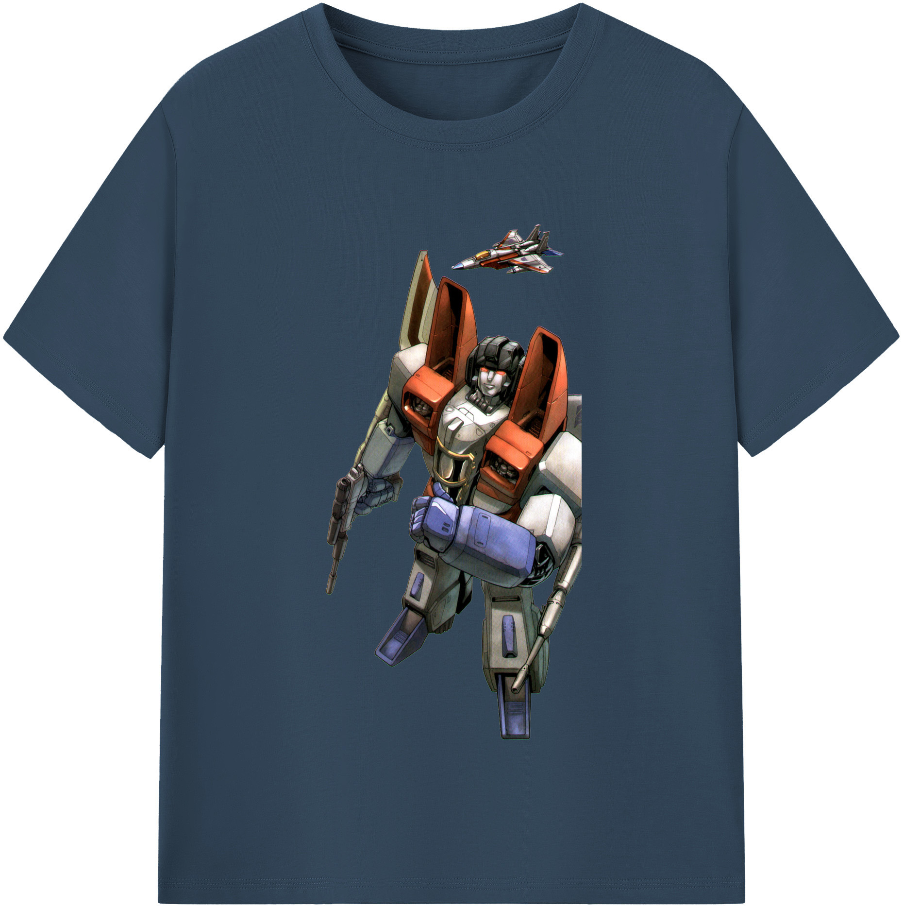 （画像用）  レディースカジュアルプリントTシャツ（綿100％）