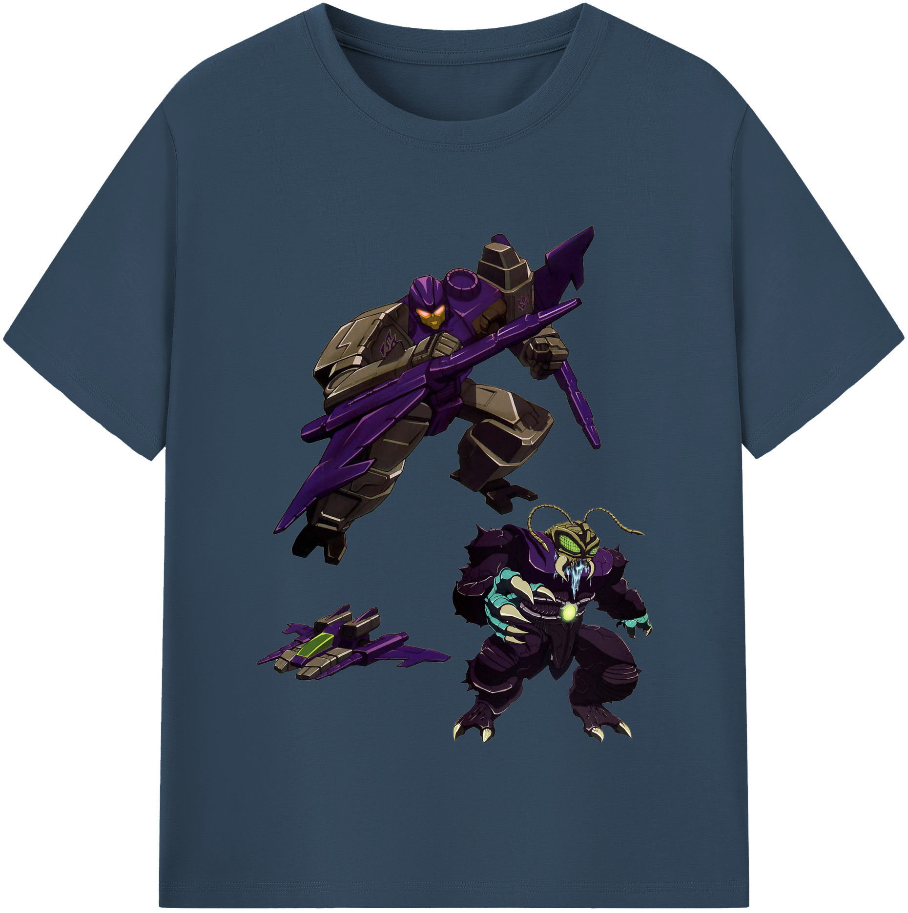 （画像用）  レディースカジュアルプリントTシャツ（綿100％）