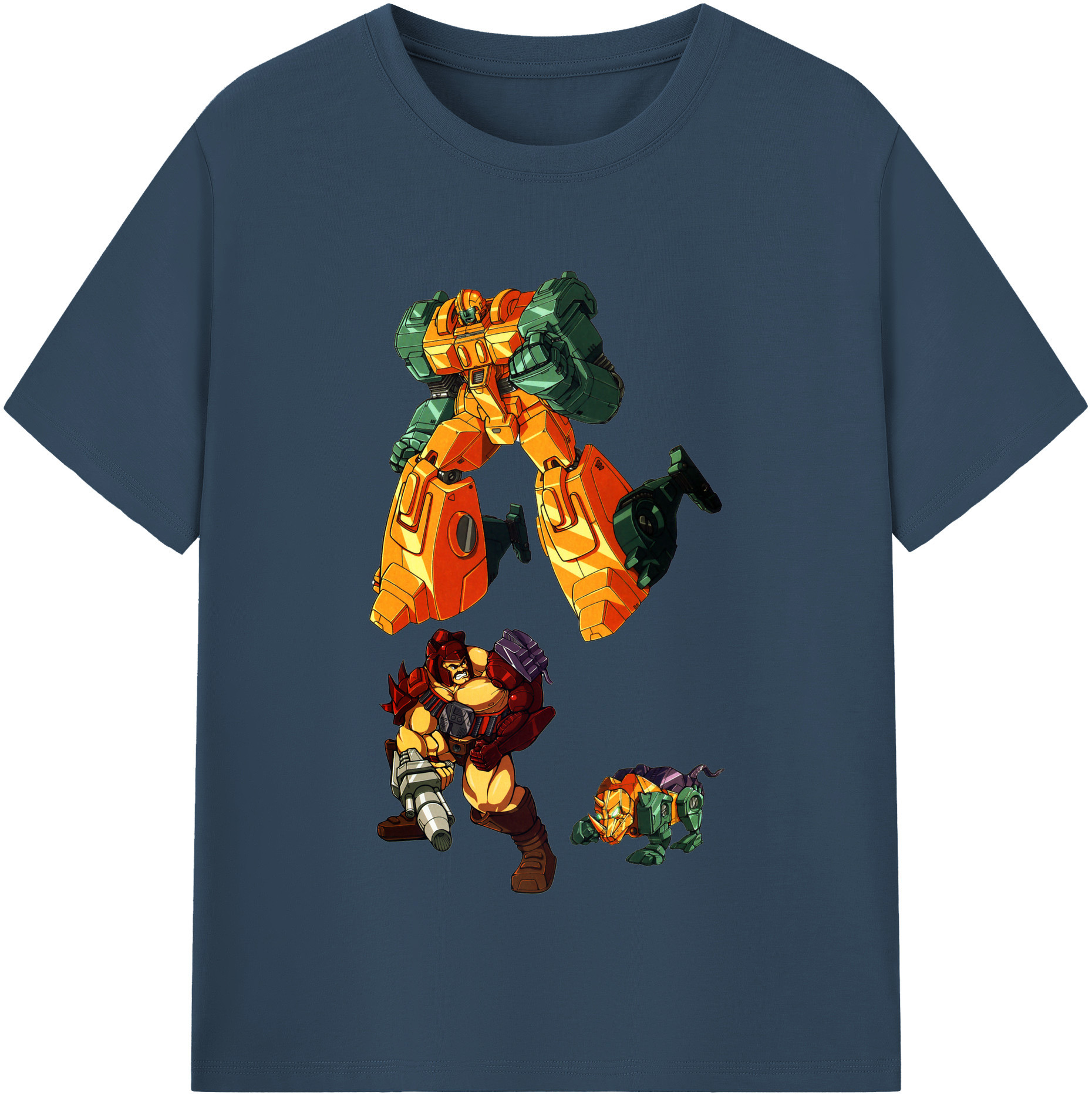 （画像用）  レディースカジュアルプリントTシャツ（綿100％）