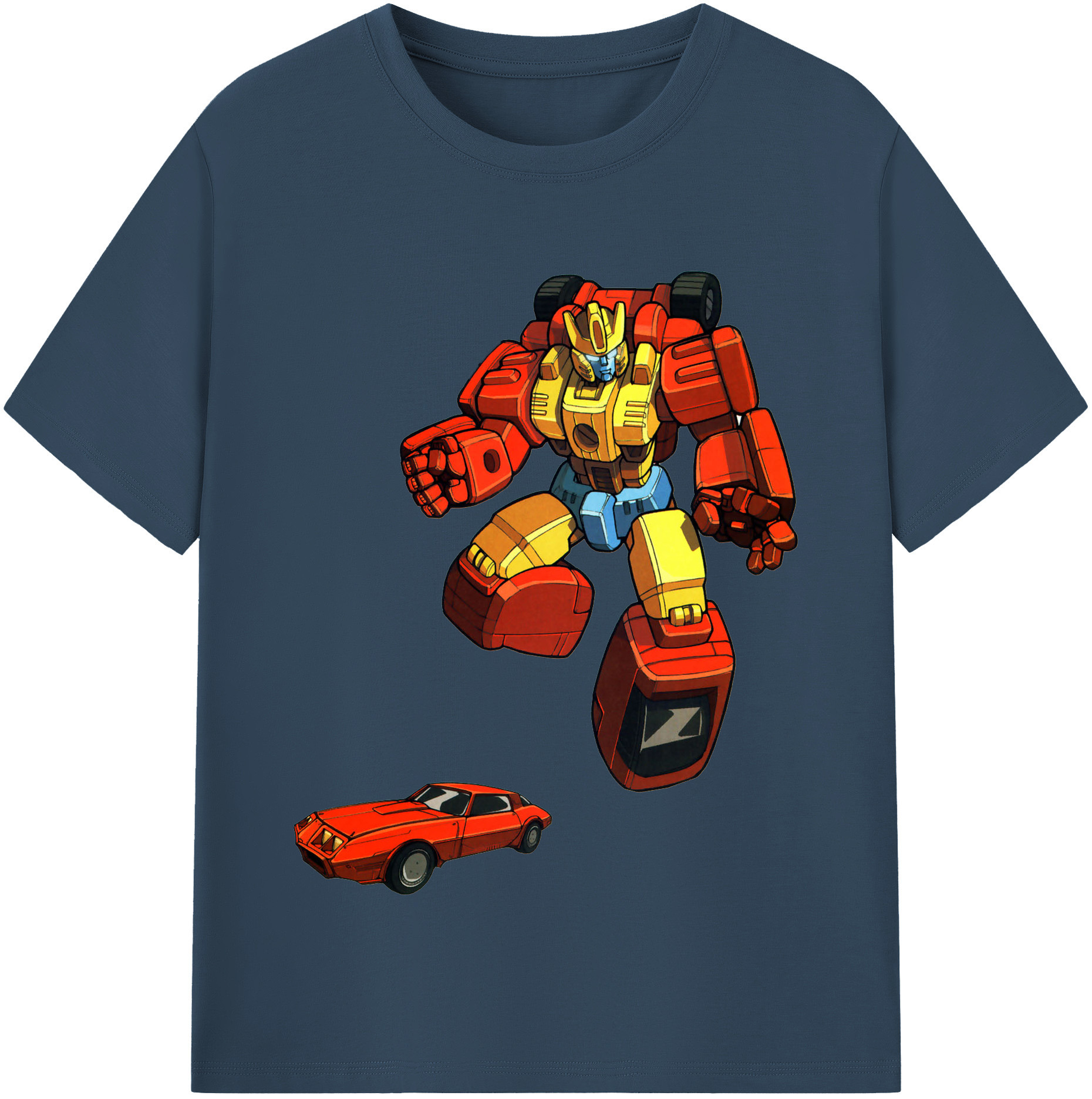 （画像用）  レディースカジュアルプリントTシャツ（綿100％）