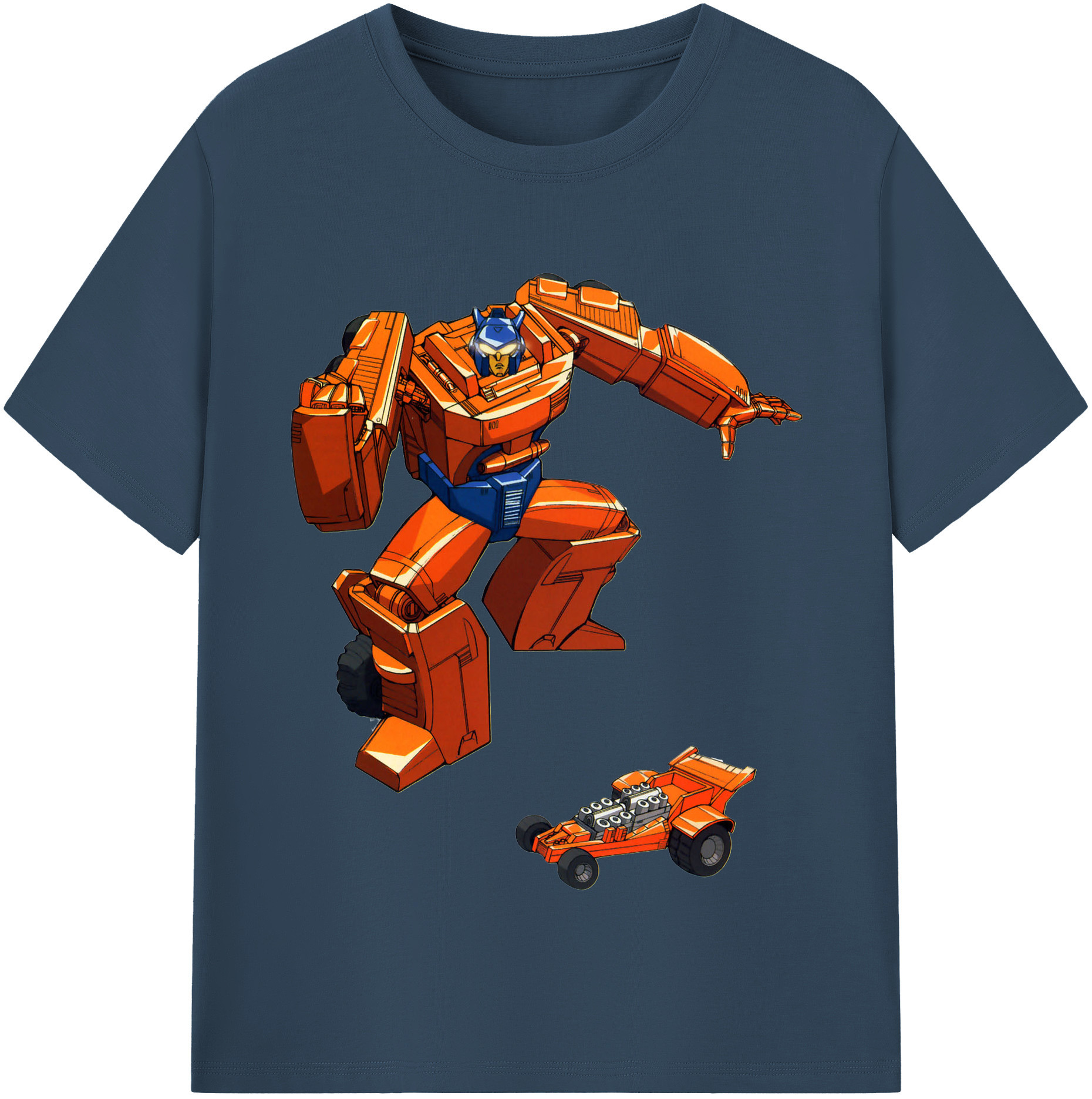 （画像用）  レディースカジュアルプリントTシャツ（綿100％）