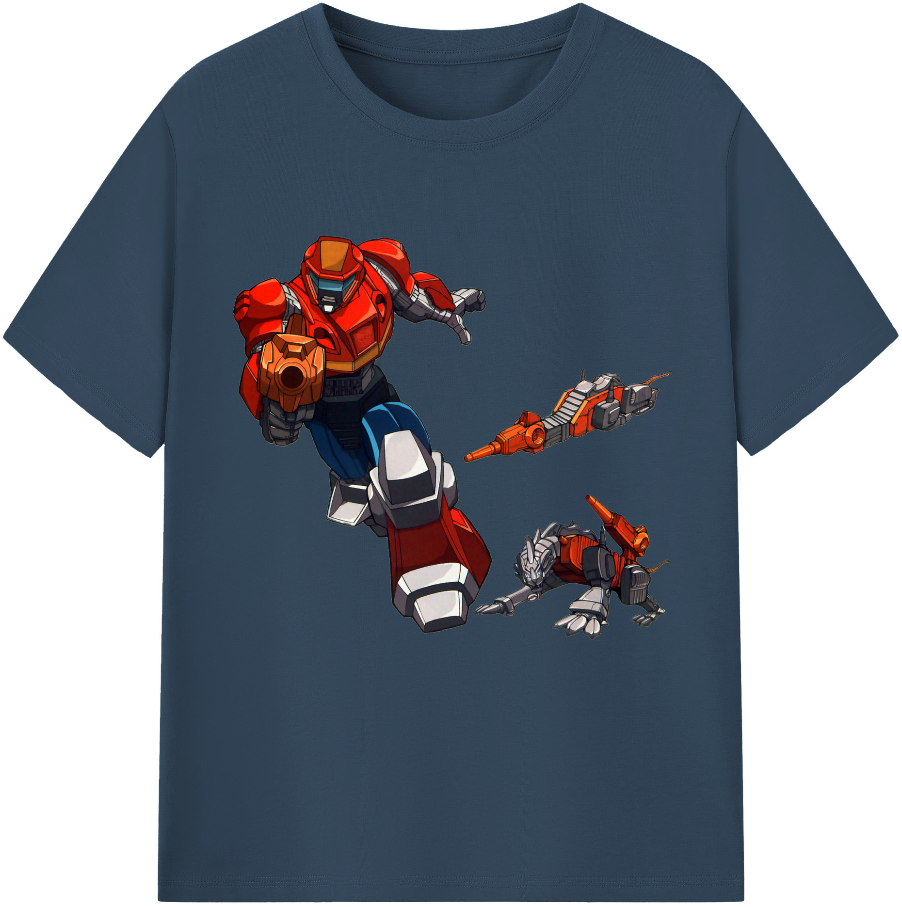 （画像用）  レディースカジュアルプリントTシャツ（綿100％）