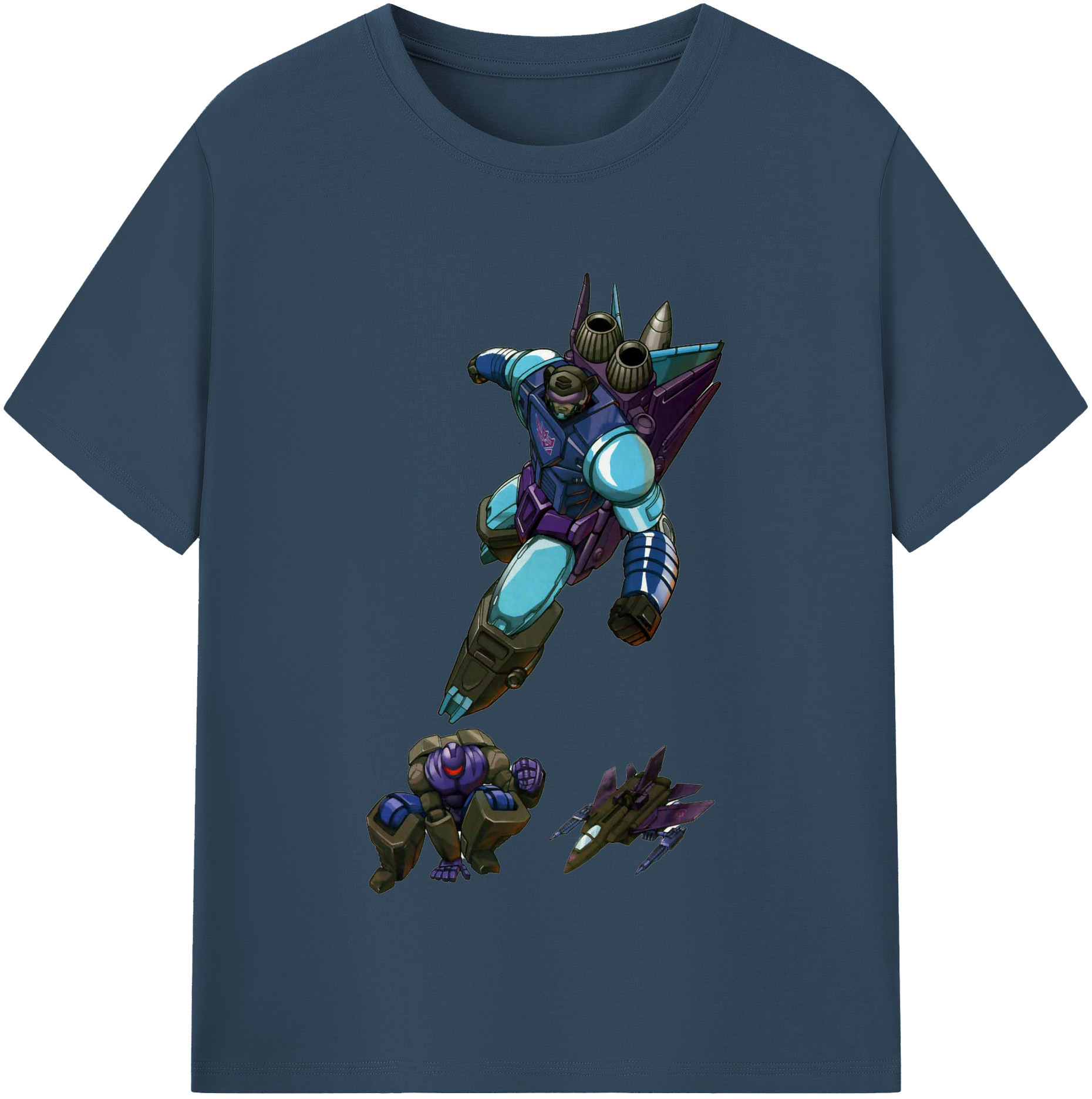 （画像用）  レディースカジュアルプリントTシャツ（綿100％）