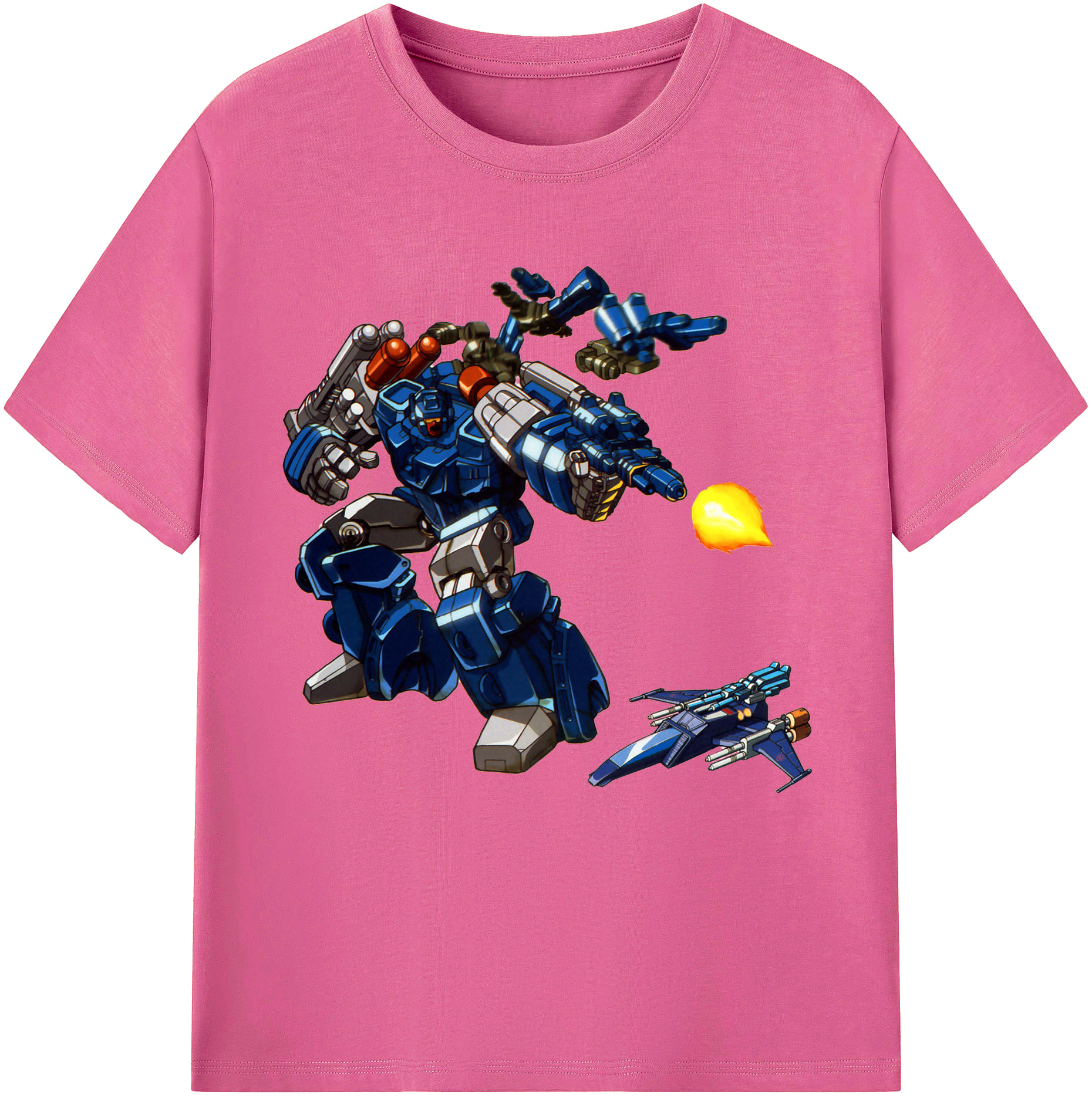 （画像用）  レディースカジュアルプリントTシャツ（綿100％）