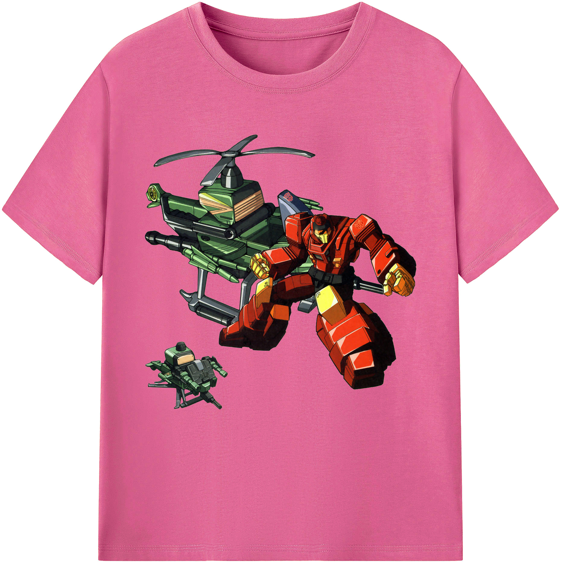 （画像用）  レディースカジュアルプリントTシャツ（綿100％）
