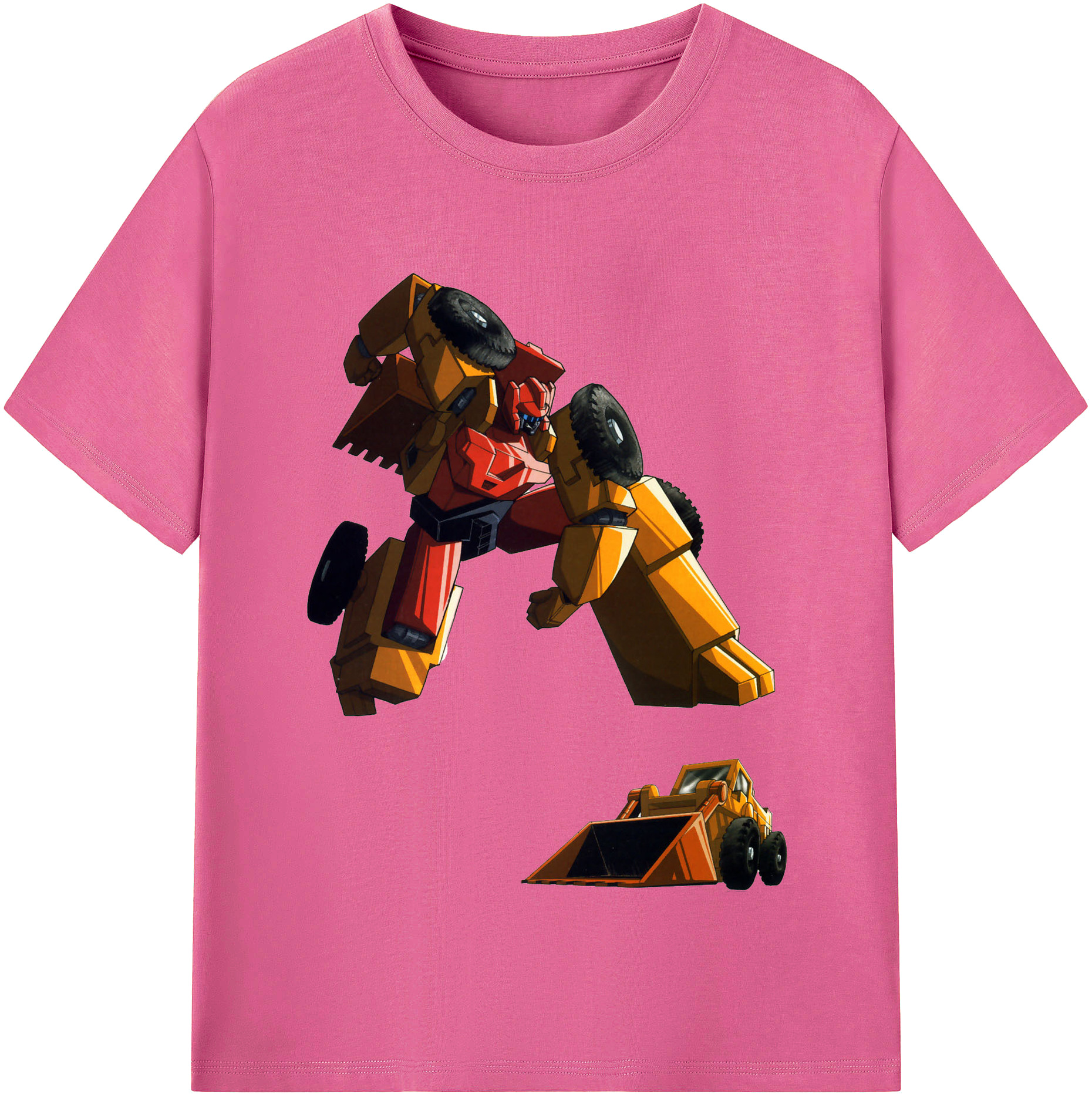 （画像用）  レディースカジュアルプリントTシャツ（綿100％）