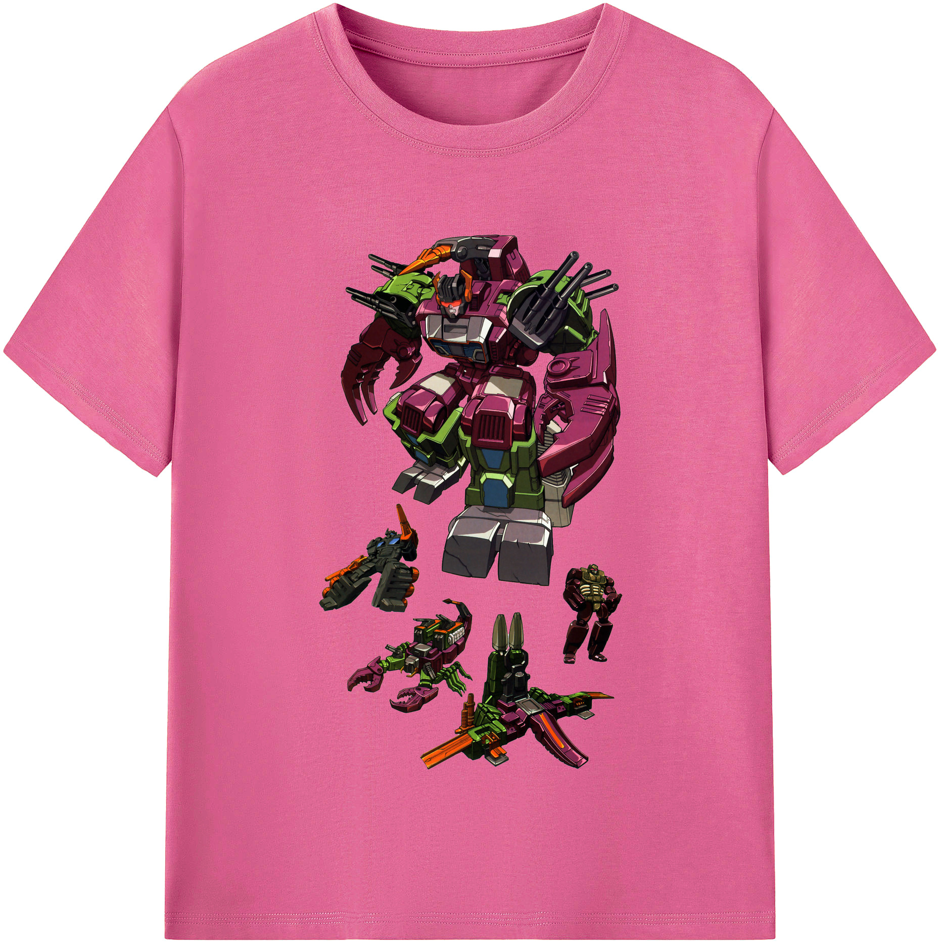 （画像用）  レディースカジュアルプリントTシャツ（綿100％）