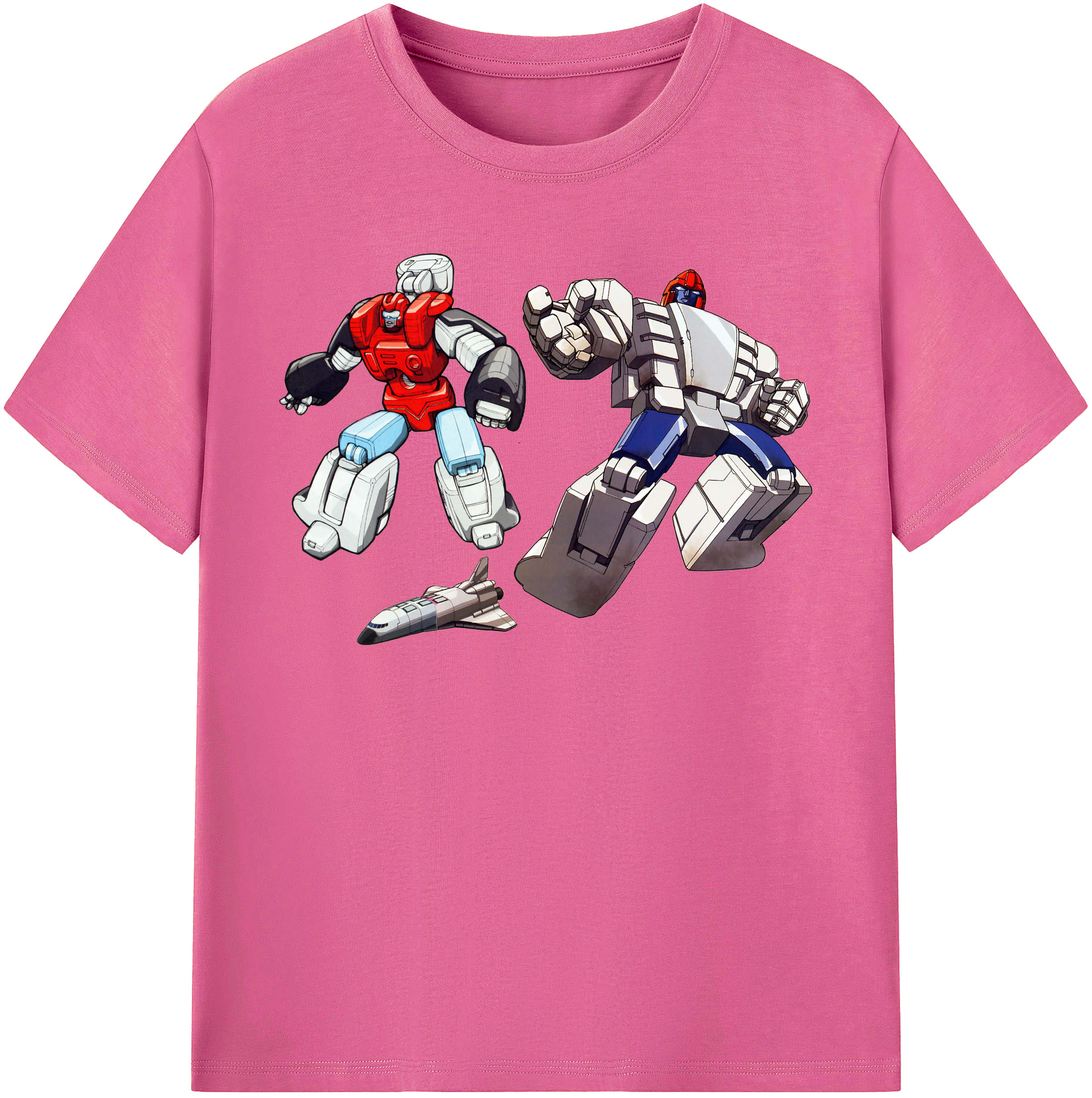 （画像用）  レディースカジュアルプリントTシャツ（綿100％）