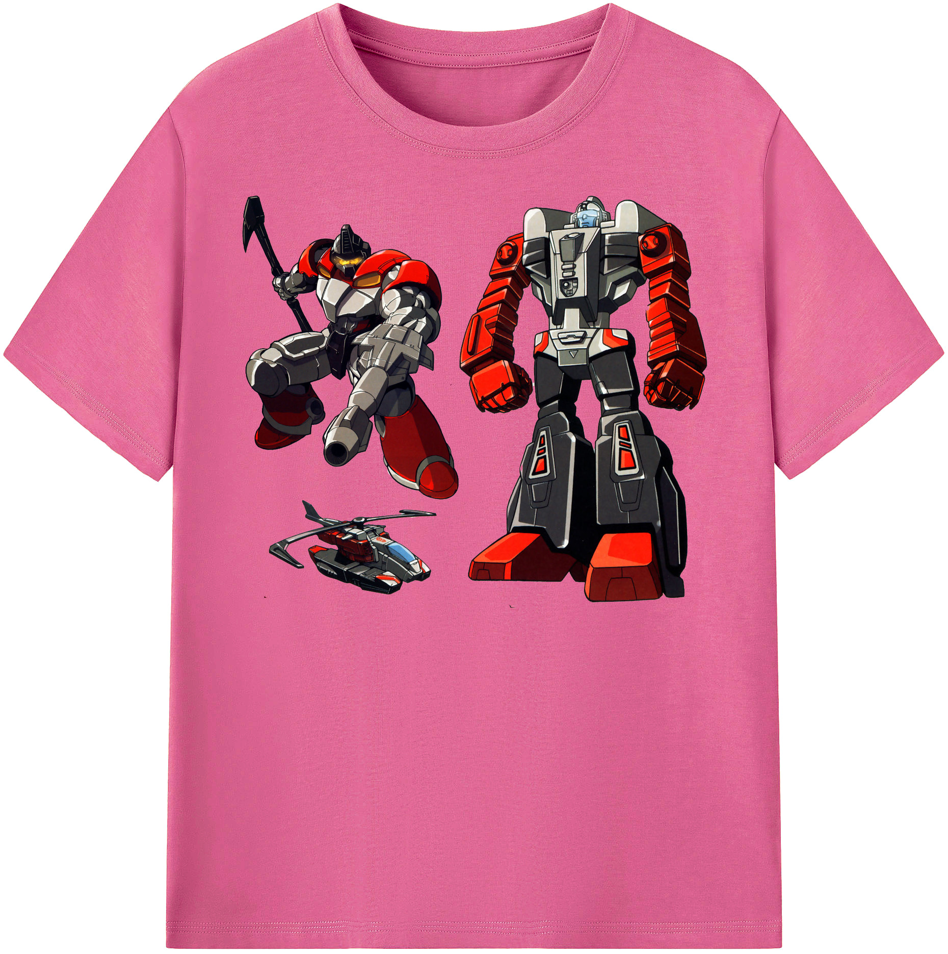 （画像用）  レディースカジュアルプリントTシャツ（綿100％）